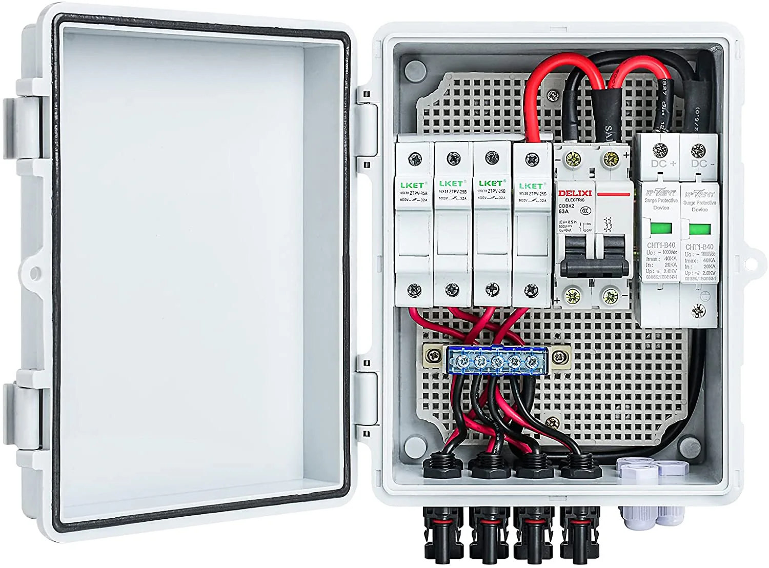 1.65KW Offgrid Solar Kit + 3KW Inverter/Charger + 60A MPPT Charge Controller - Image 2