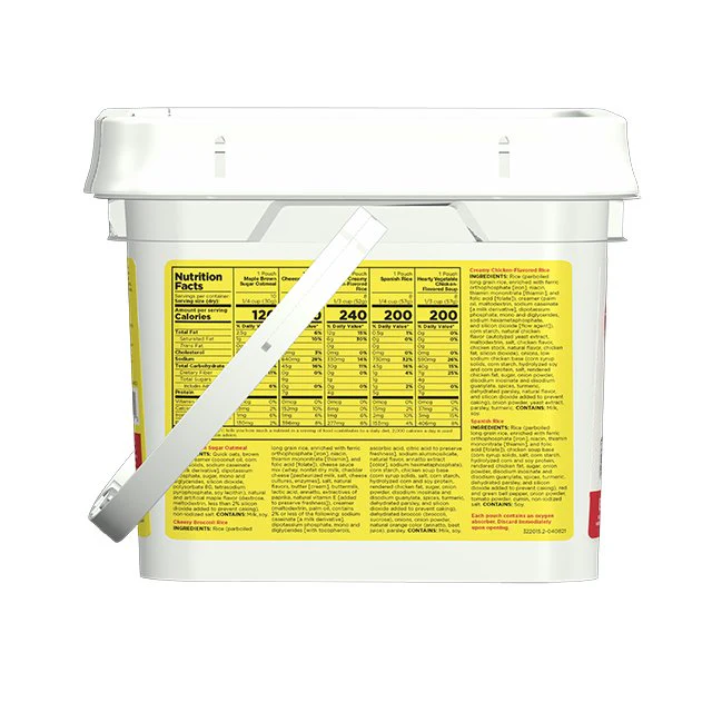 1-Week 1-Person Emergency Food Supply, 78 Servings (SC) - Image 4