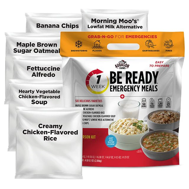 1-Week 1-Person Emergency Food Supply Kit, 58 Servings (SC) - Image 3