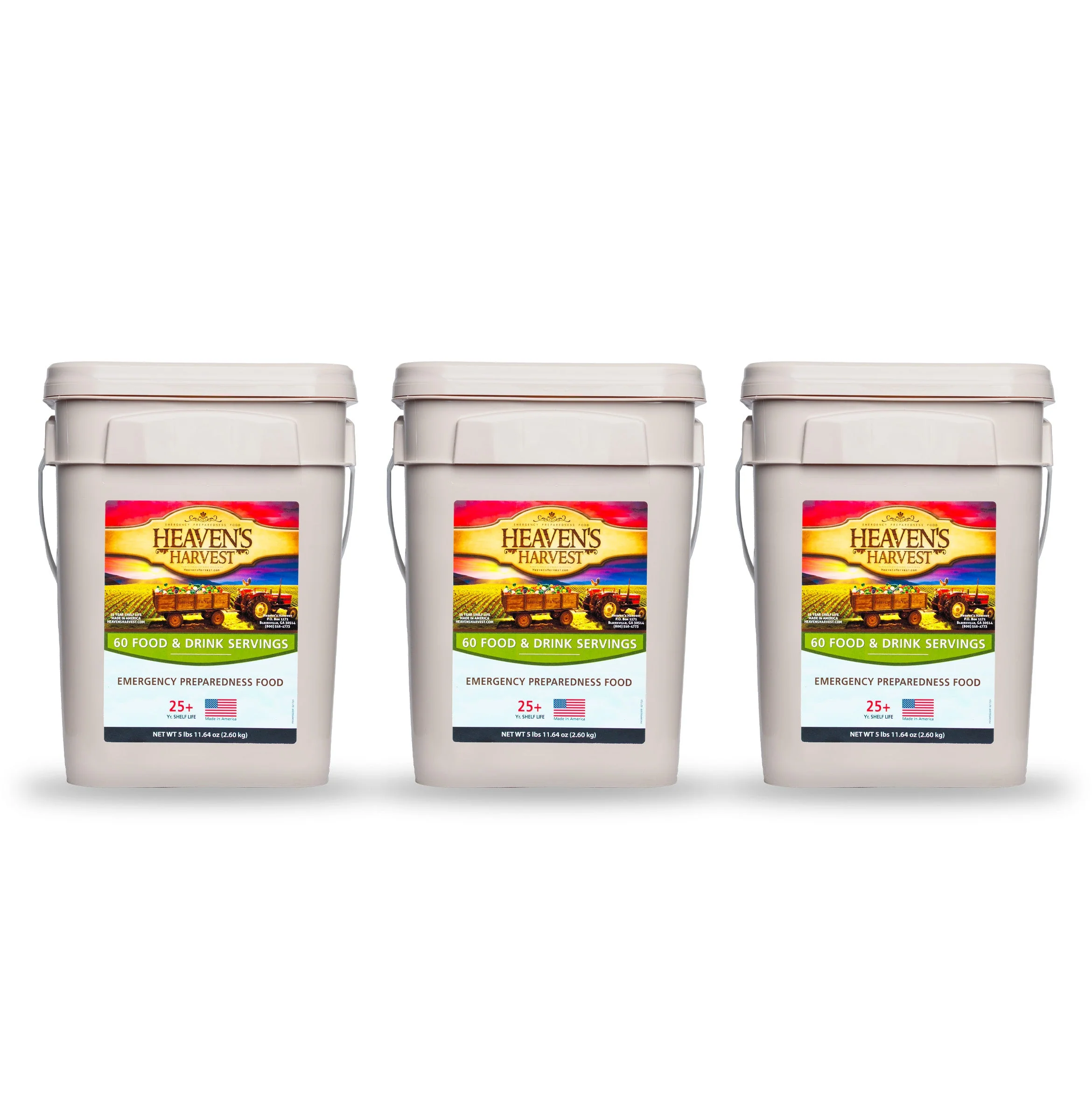 1 Week Kit -Starter Food & Drink Bucket - 1 Person 1 Week - 60 Servings - Emergency Survival Food Kit - Image 9