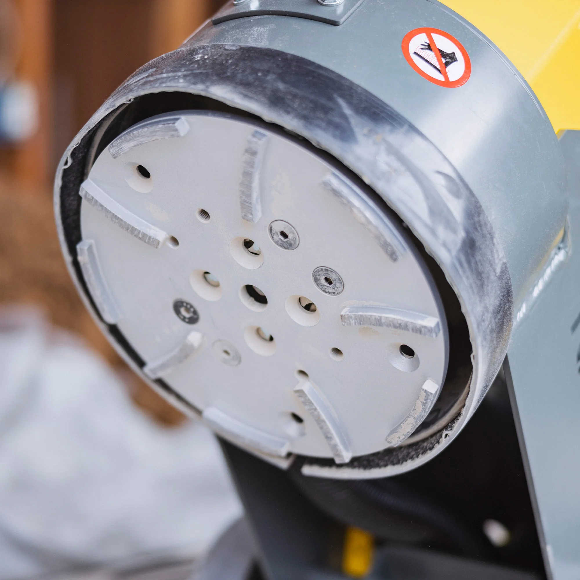 10" Electric Concrete Floor Grinder 1.5HP Motor for Smoothing, Floor Prep, Coatings - Image 10