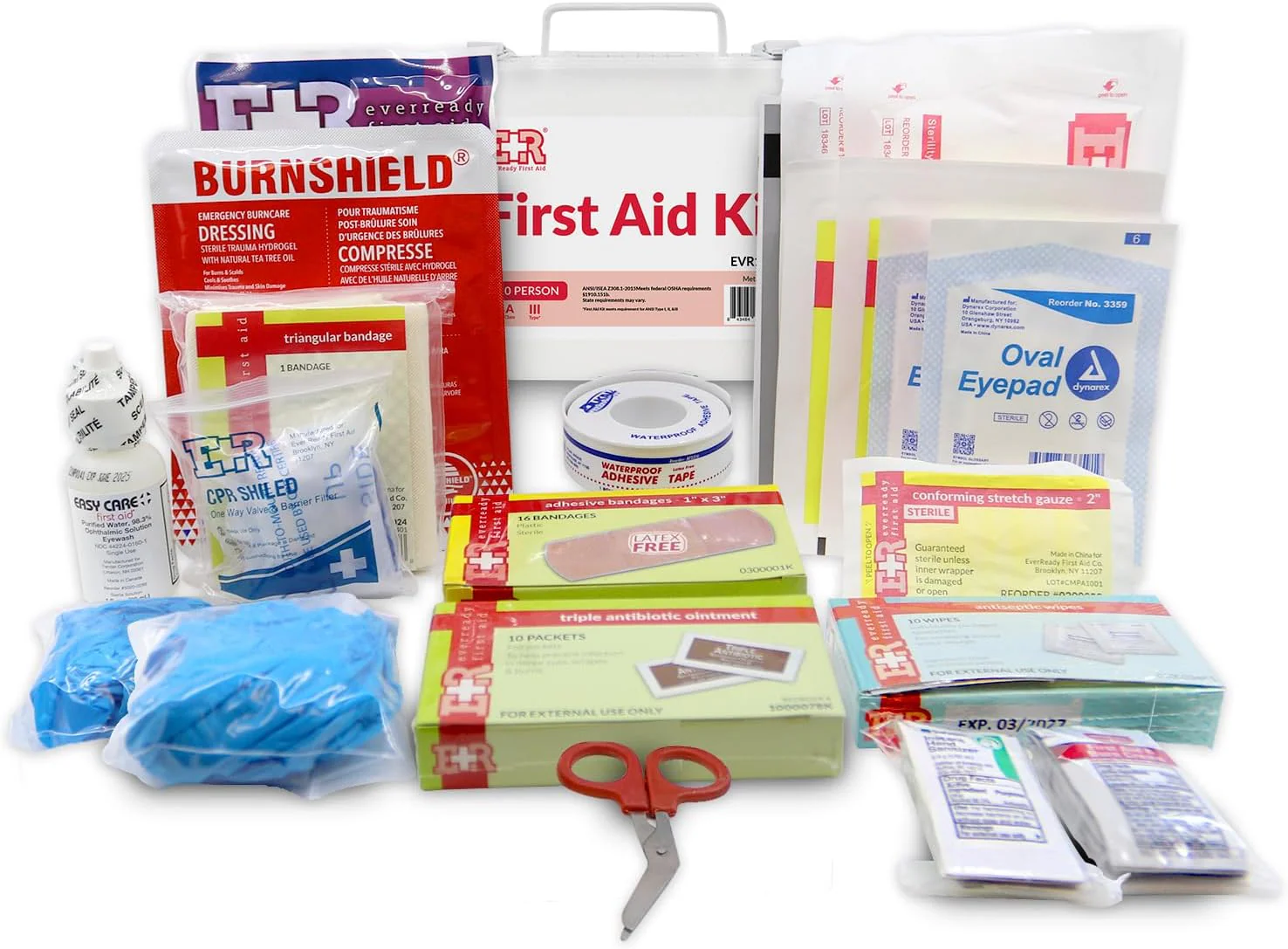 10-Person First Aid Kit – Metal Case - Image 5
