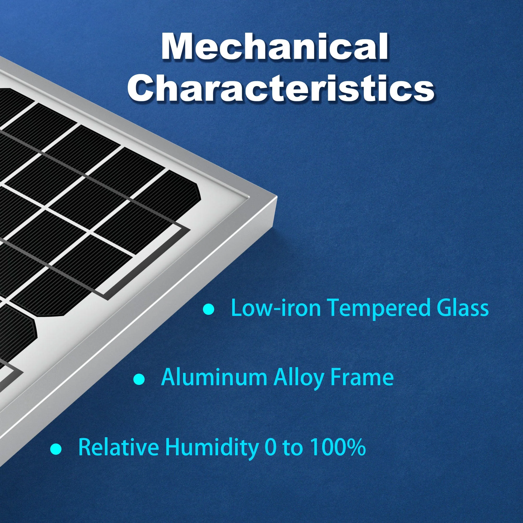 10 Watt 12 Volt Monocrystalline Solar Panel - Image 6