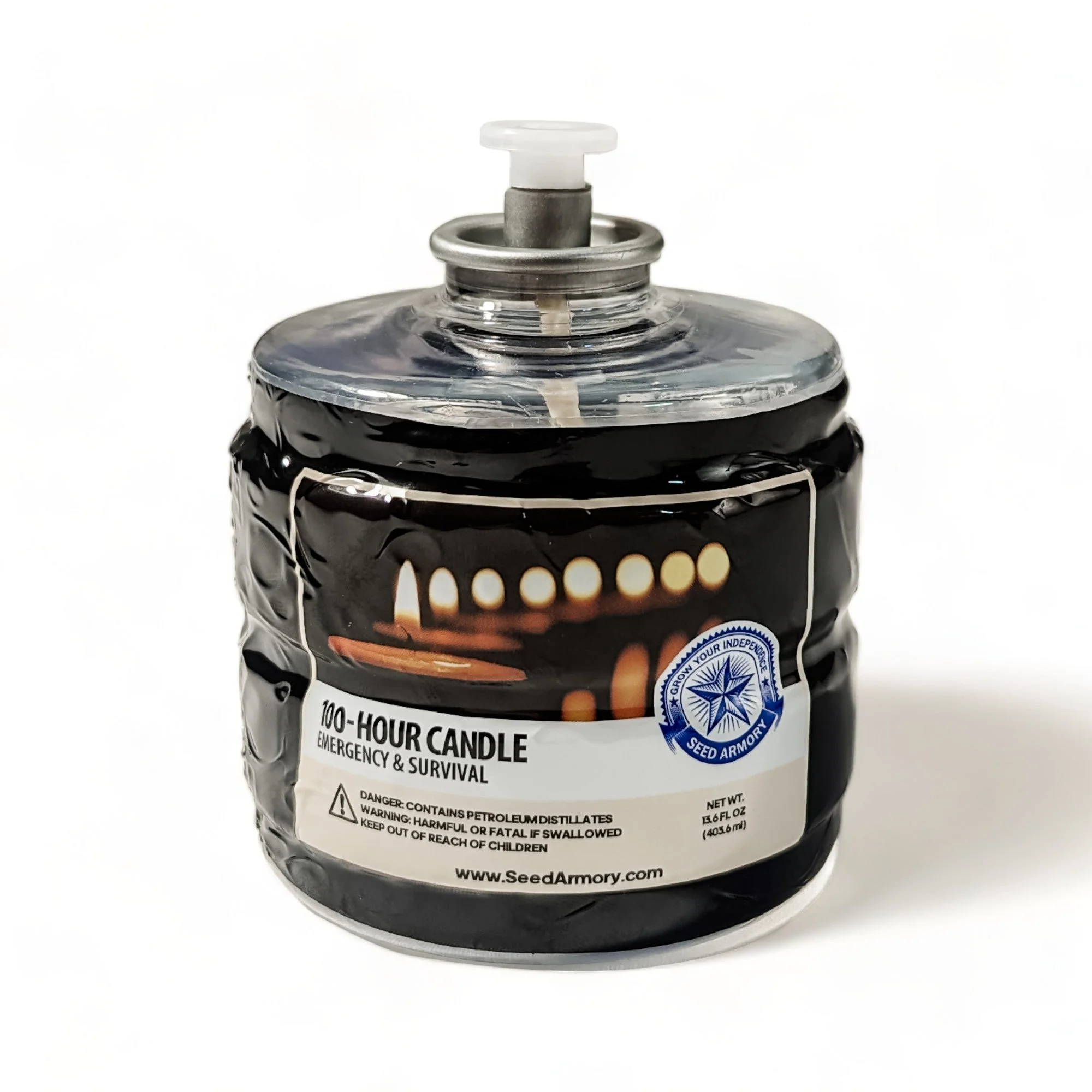 100-Hour Emergency Candle, Smokeless - Image 5