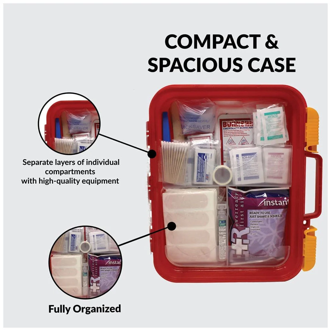 100 Person OSHA/ANSI Compliant First Aid Kit - Image 3