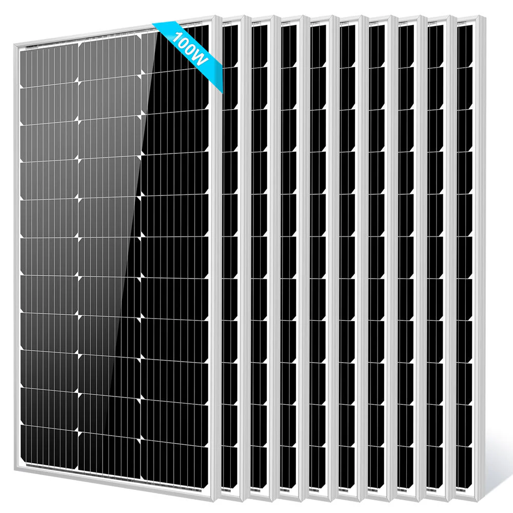 100 Watt Monocrystalline Solar Panel - Image 10