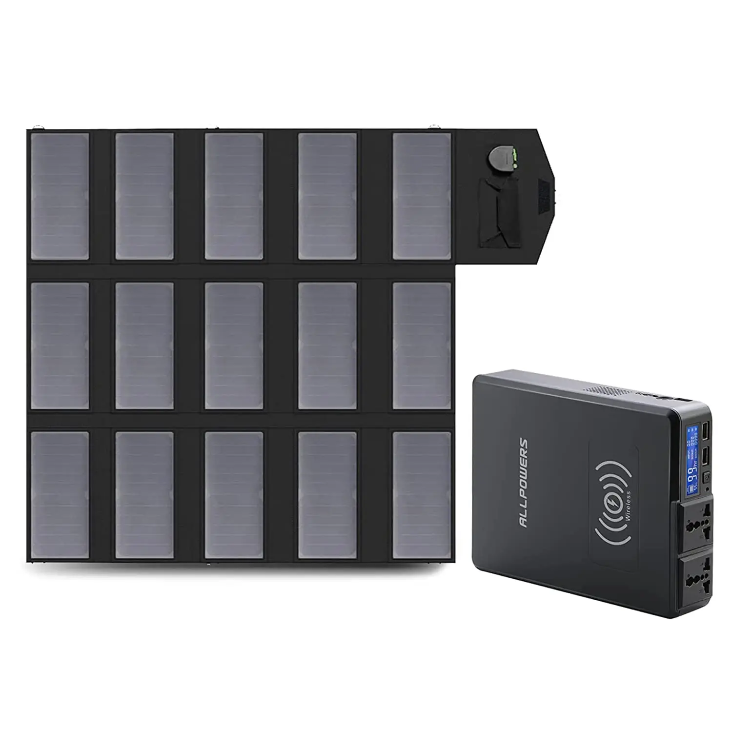 100W Portable Foldable Solar Panel Charger 12V 18V for Laptop Phone Camping Travel - Image 5