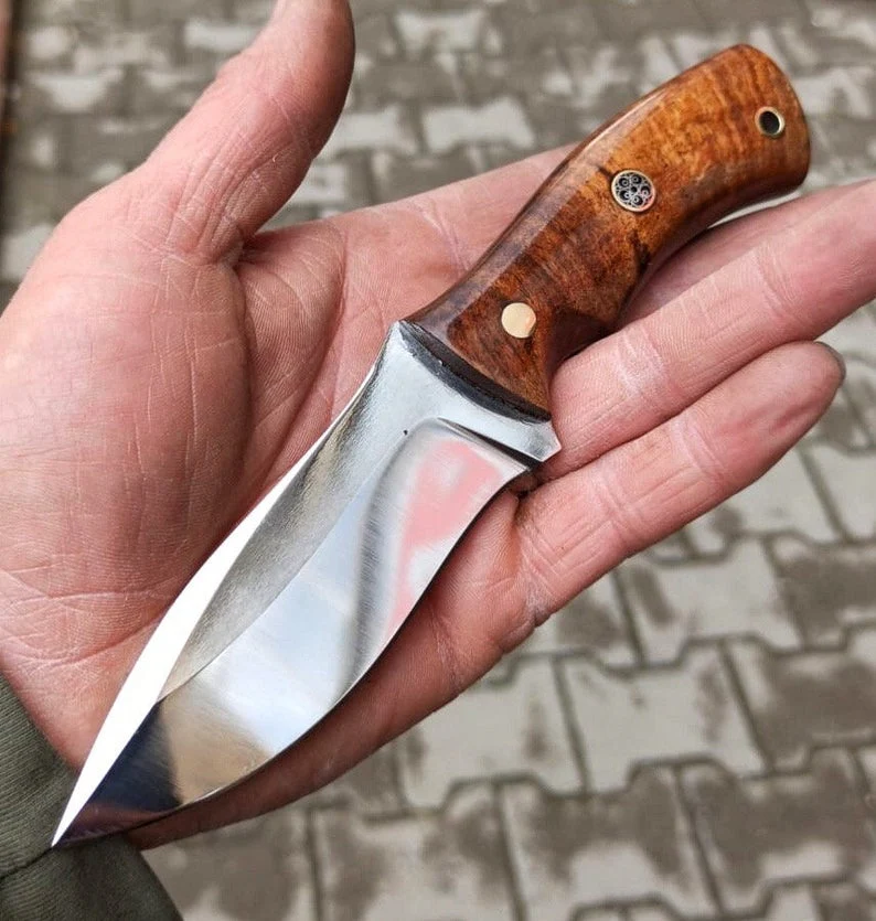 1075 Steel Handmade Hunting Knife - Image 3