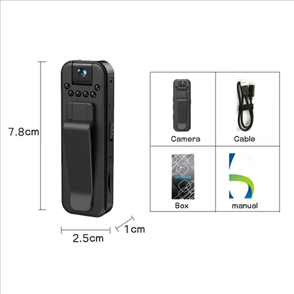 1080P HD Mini Camera – Portable Digital Video Recorder with Night Vision & Infrared - Image 6