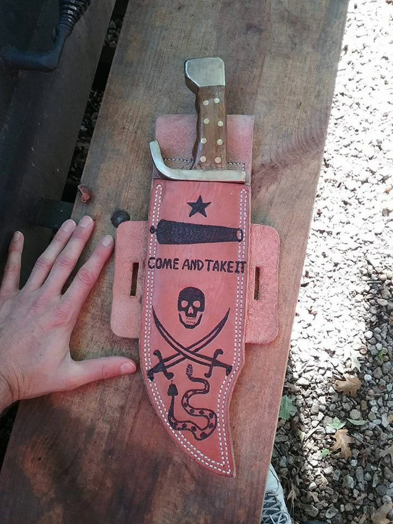 1095 Steel Hunter Bowie Knife - Image 3