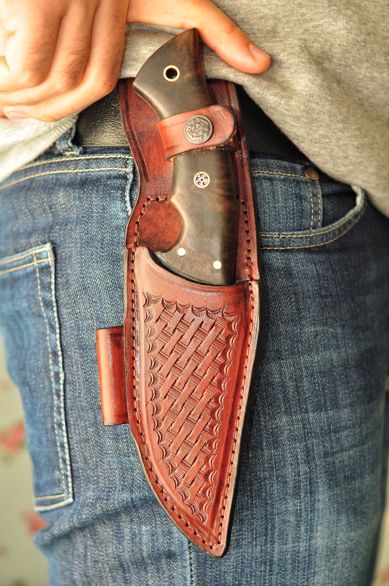 1095 Steel Hunting Knife - Image 3