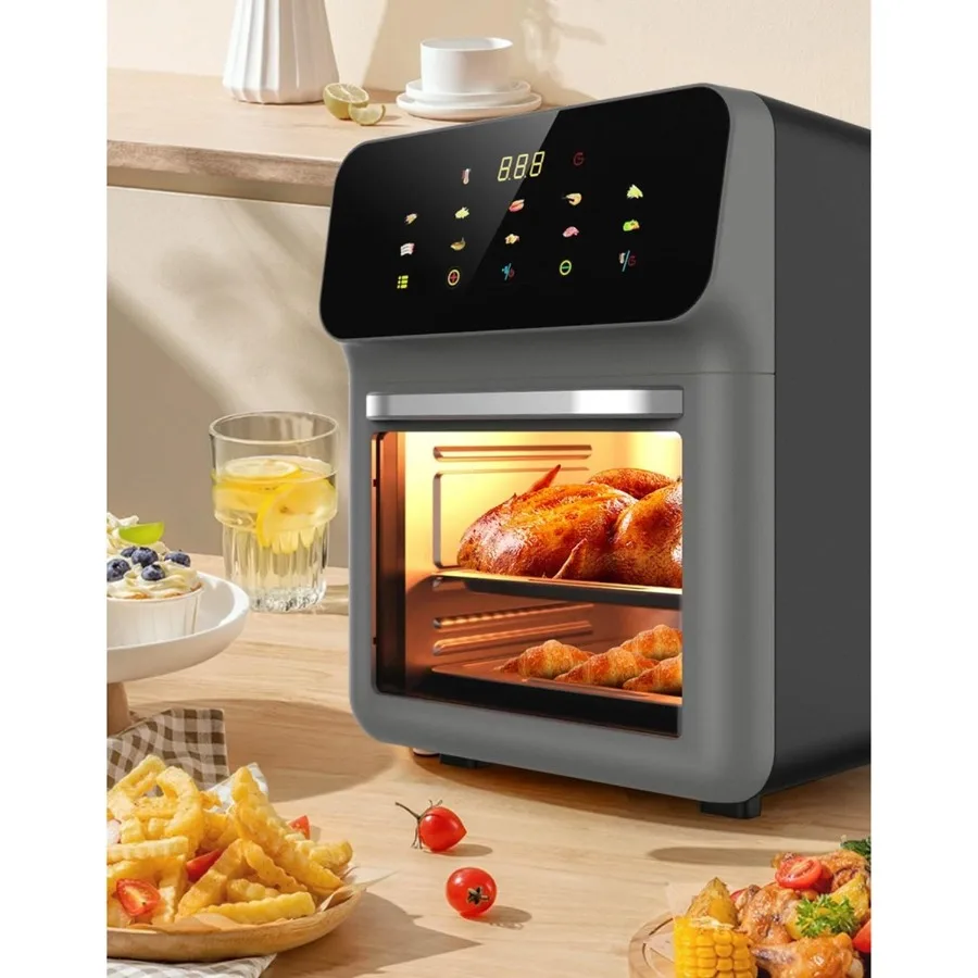 11-in-1 Air Fryer Toaster Oven Combo with Grill Digital Convection Countertop - Image 3