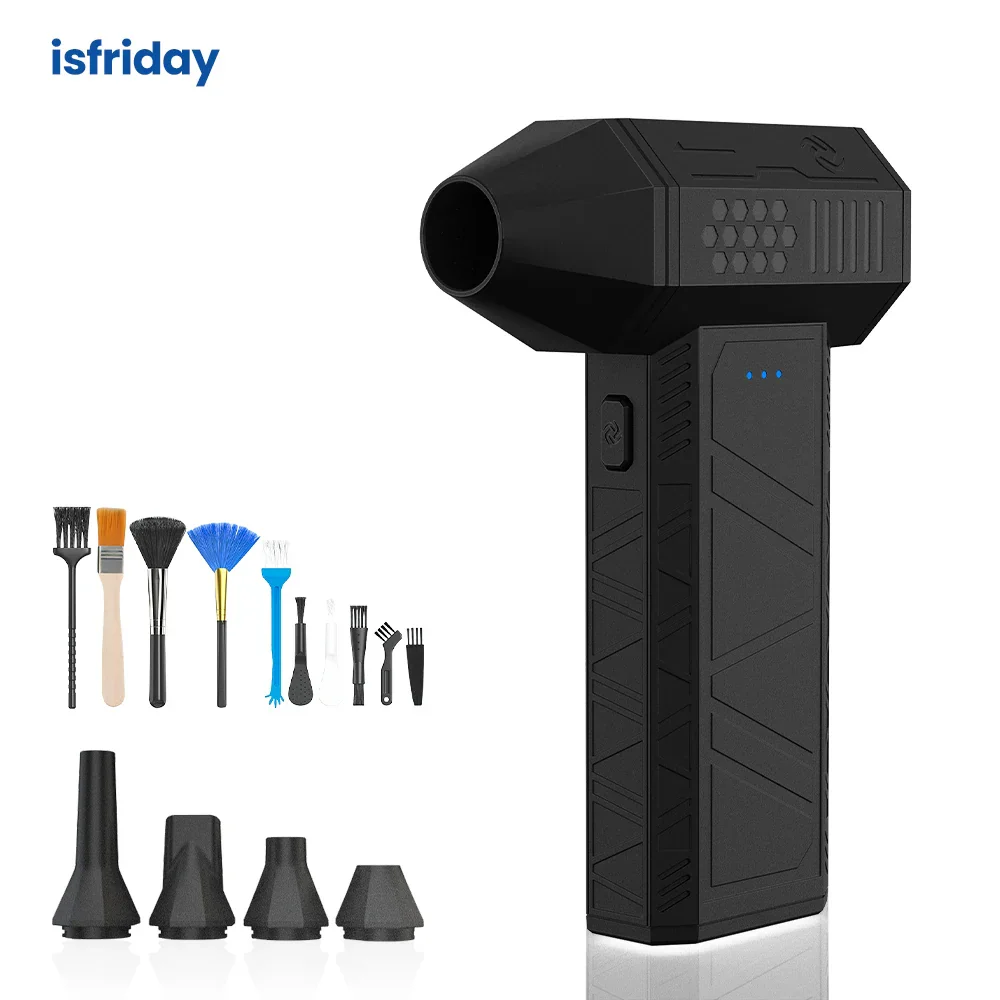 110000RPM Electric Air Duster Cordless Compressed Air Blower Mini Turbo Cleaner - Image 2