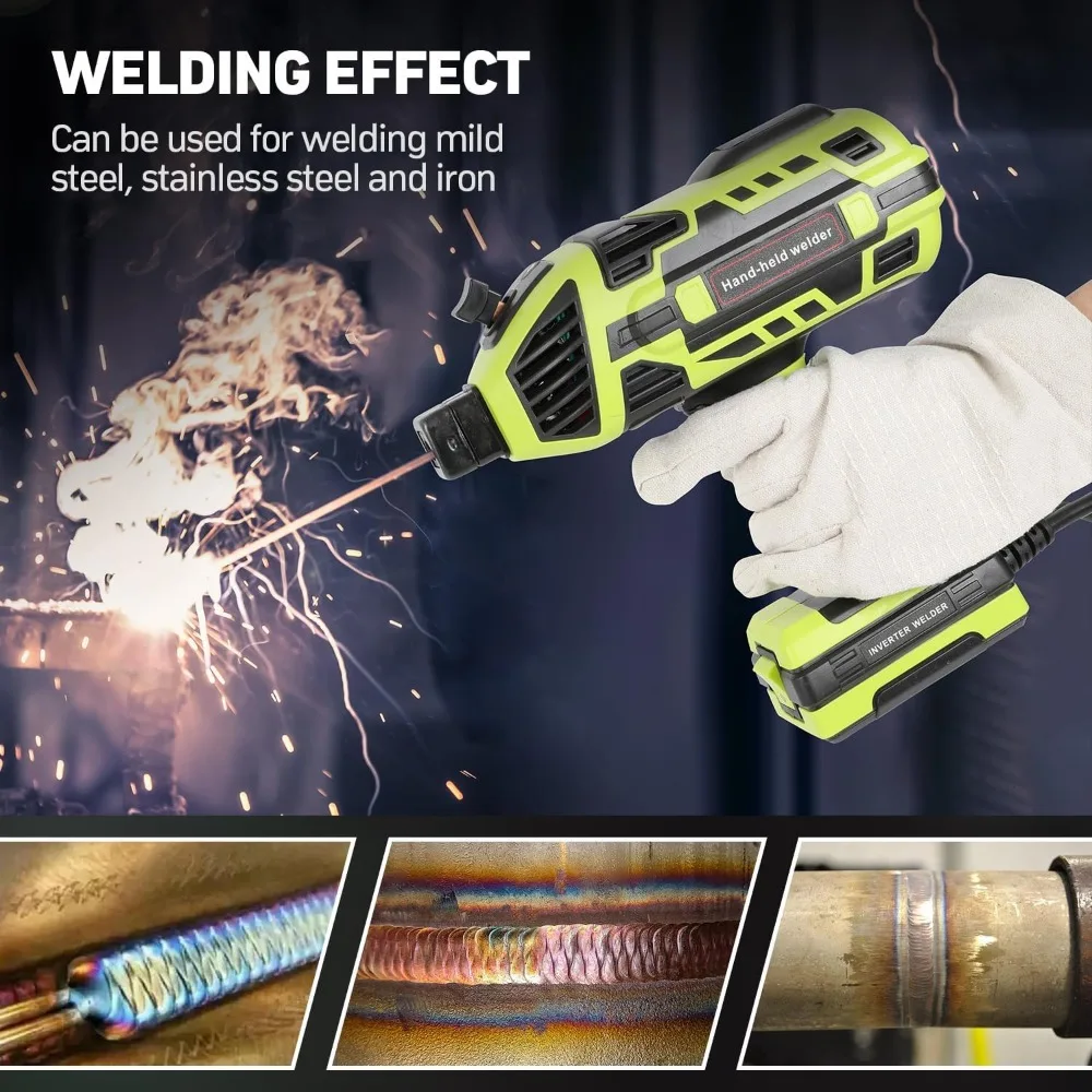 110V Handheld Portable Welding Machine IGBT Inverter ARC Welder 20-120Amp Gun - Image 3