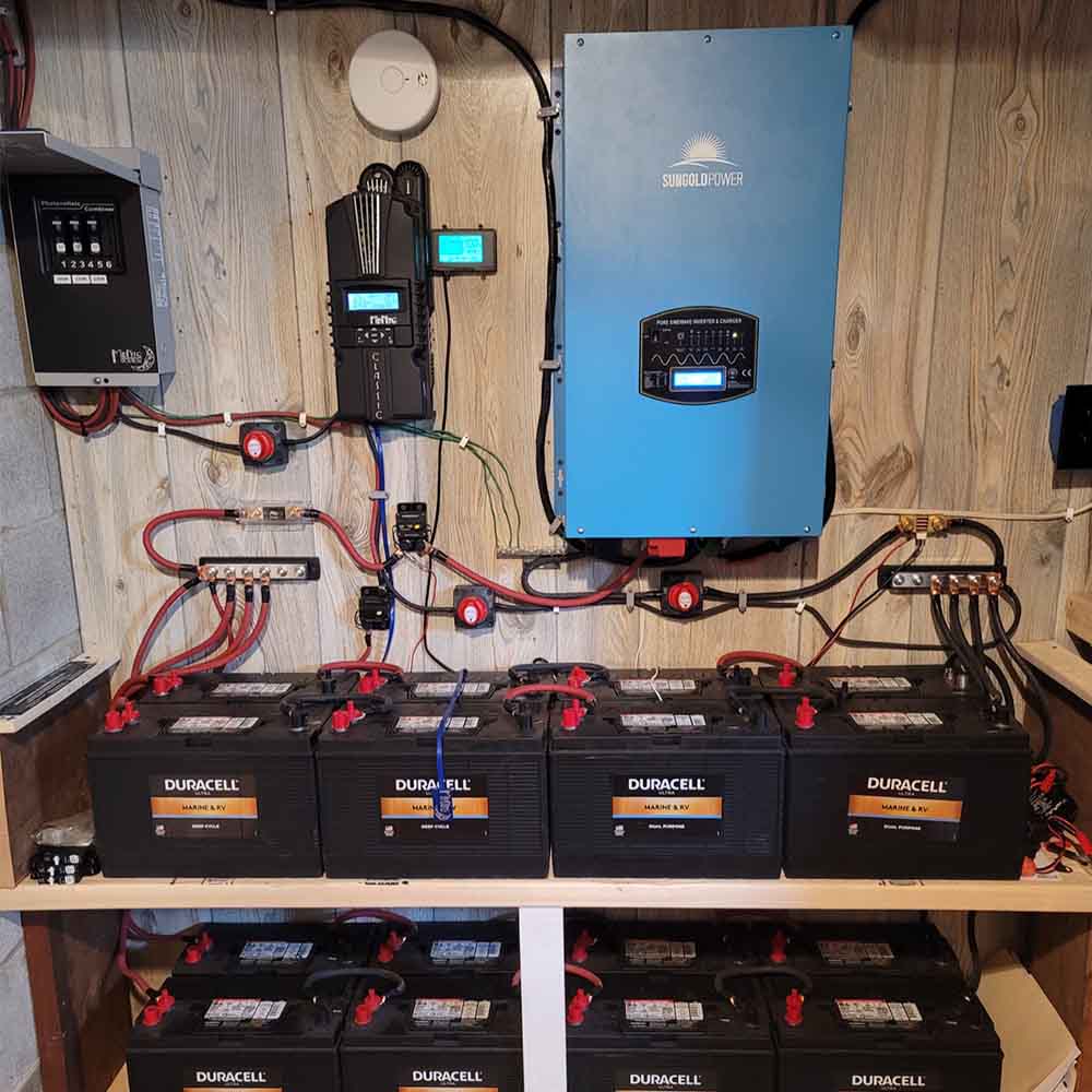 12000W 48V Split Phase Pure Sine Wave Inverter Charger - Image 10