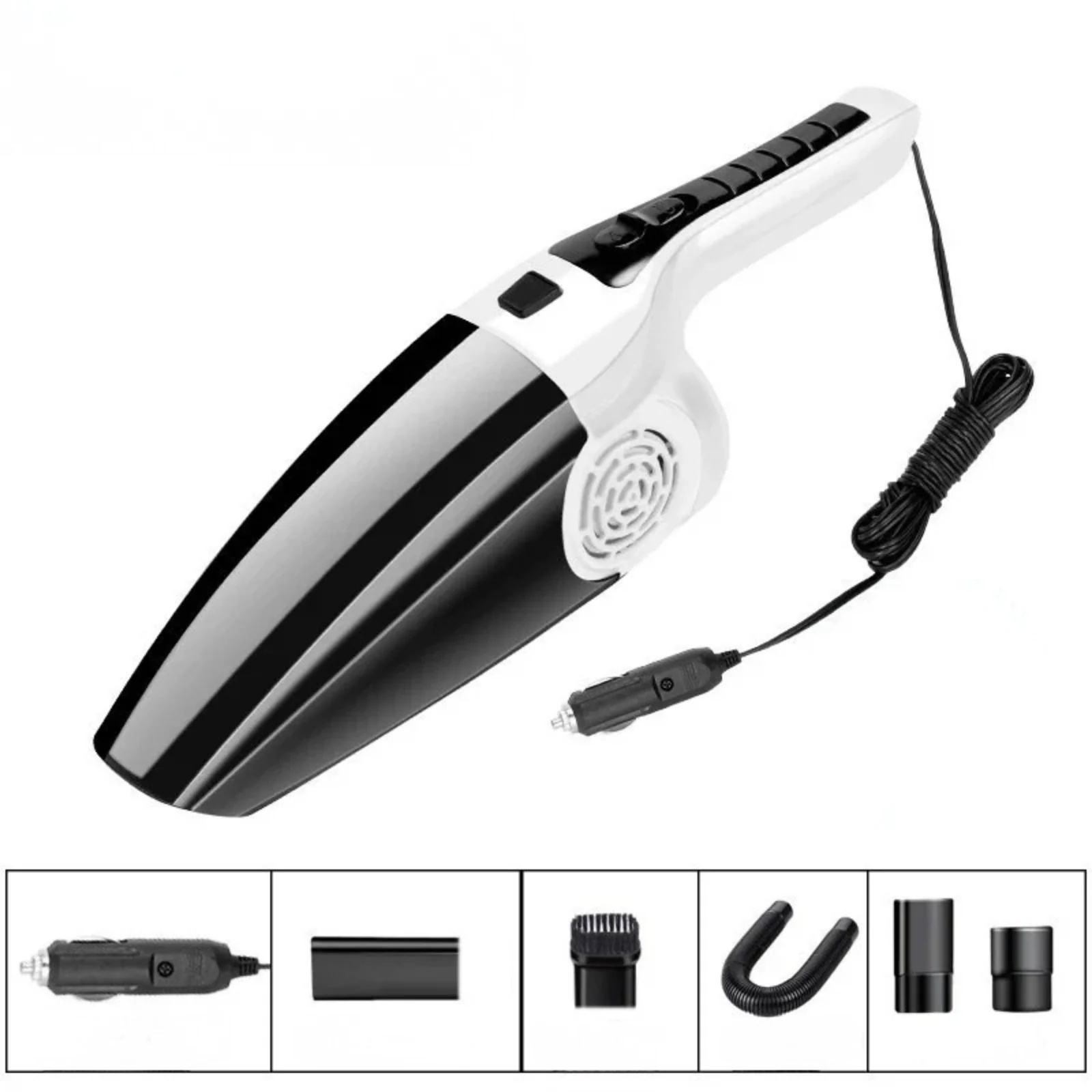 120W Car Vacuum Cleaner Wet Dry Strong Suction Portable Auto Interior Clean - Image 7
