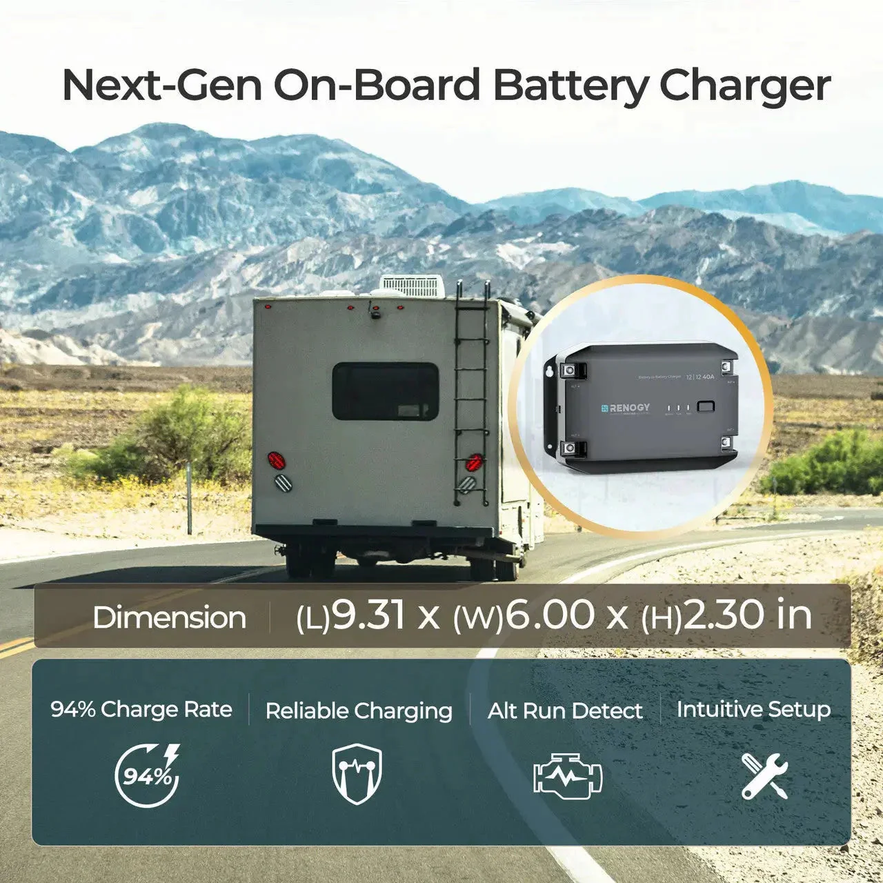 12V 20A/40A DC to DC Battery Charger - Image 7