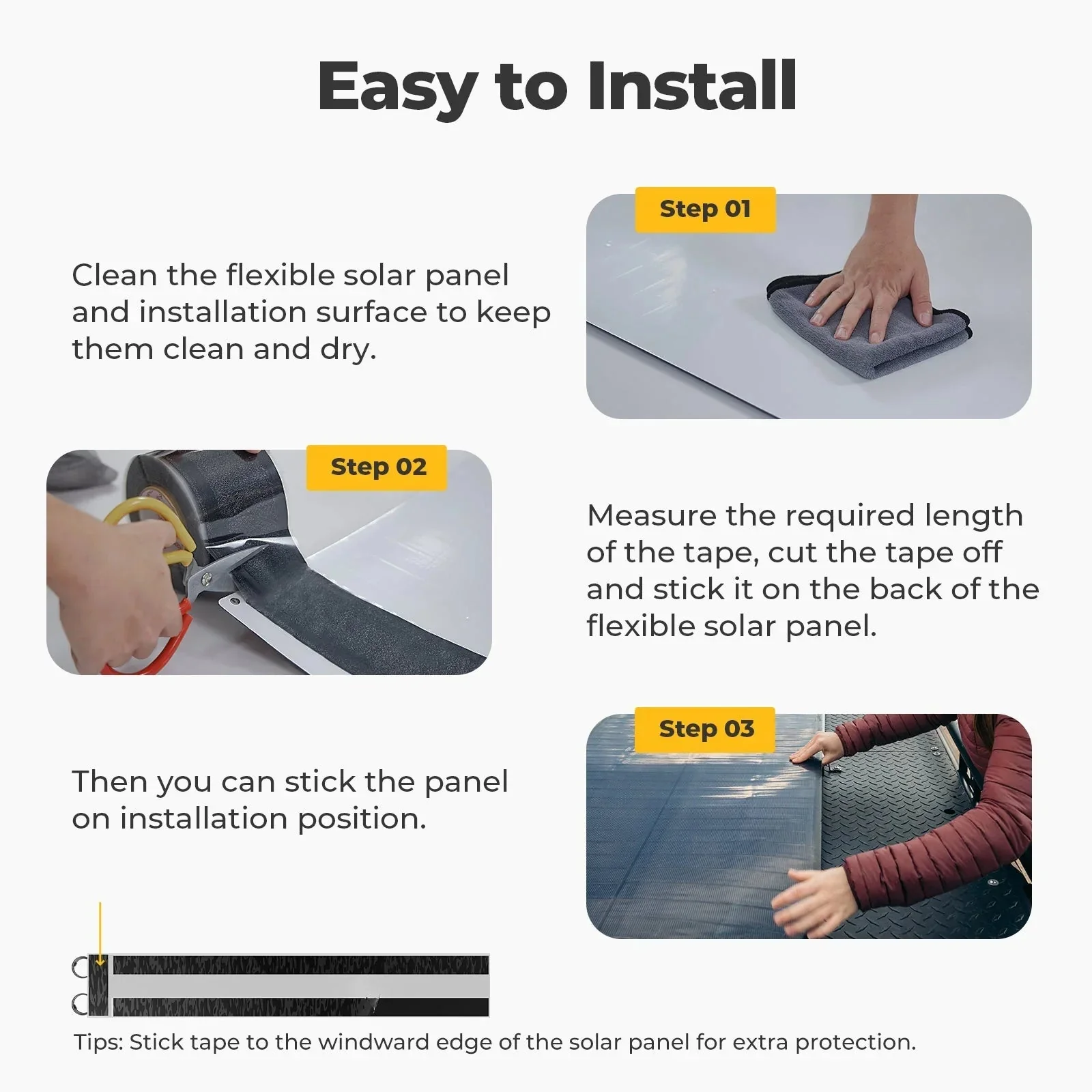 12V/24V 200W Arch Pro N-Type TOPCon Solar Panel With Tape - Image 21