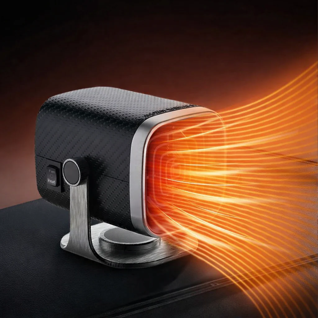 12V 24V Car Heater Fast Windshield Defroster Portable Winter Demister 150W