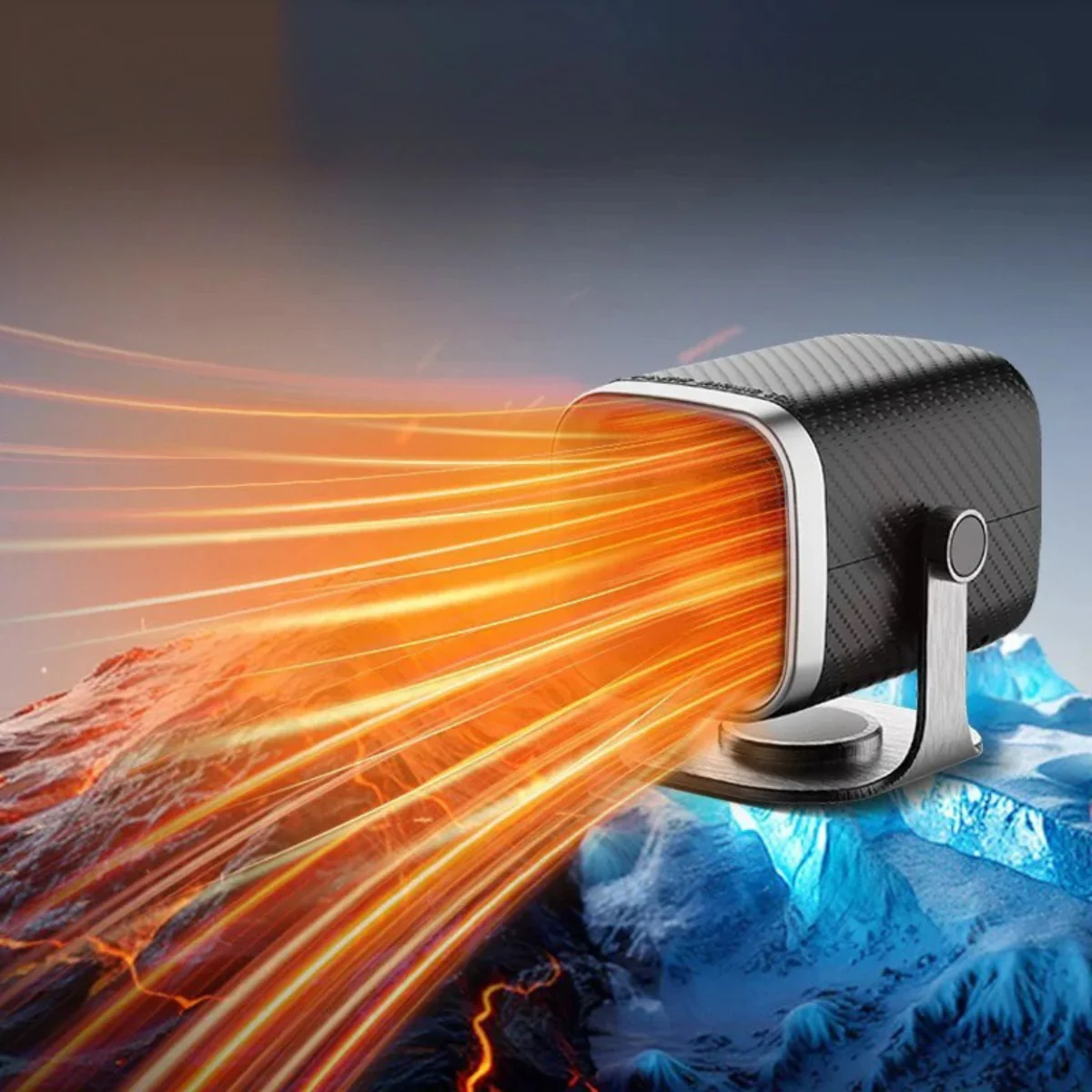 12V 24V Car Heater Fast Windshield Defroster Portable Winter Demister 150W - Image 7