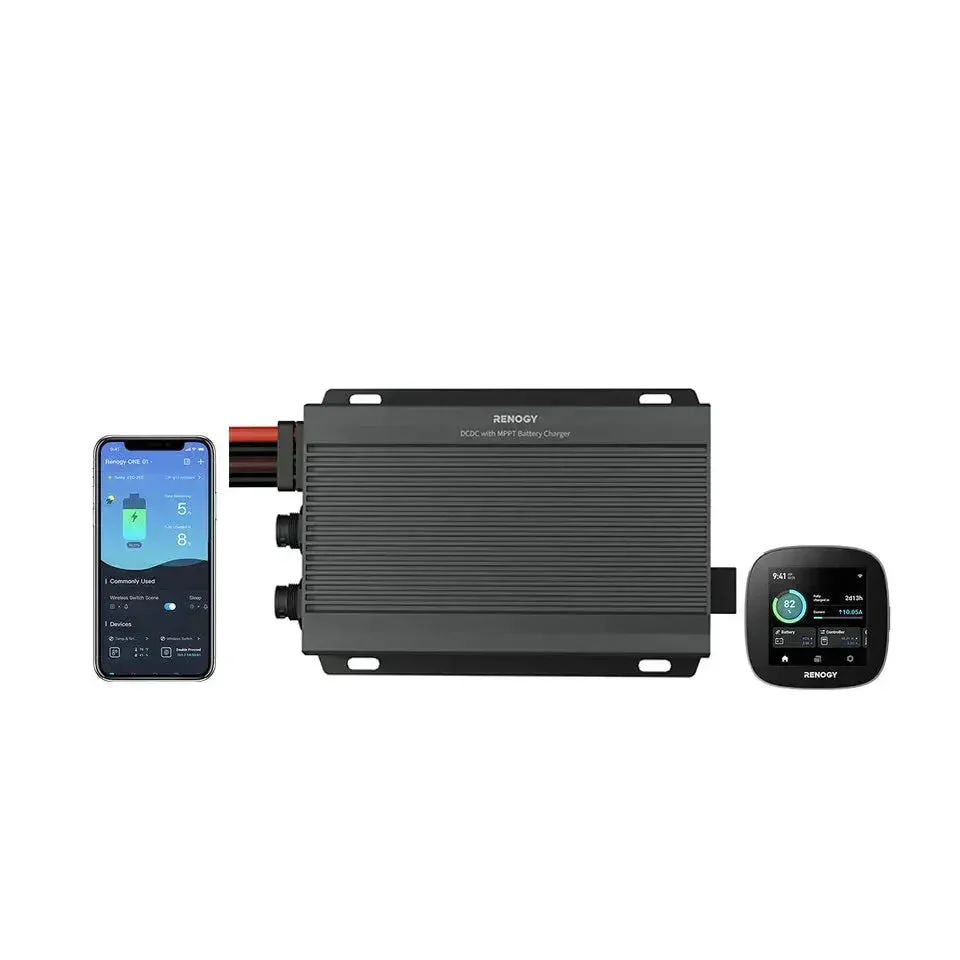 12V/24V IP67 50A DC-DC Battery Charger with MPPT with Renogy ONE Core