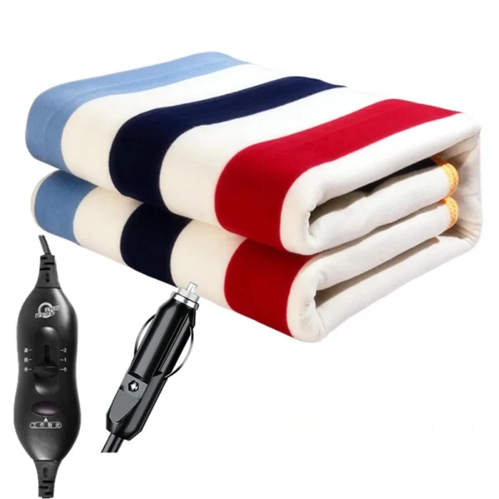 12V Car Electric Heated Blanket Energy Saving Warm Blanket for Truck RV SUV - Image 8