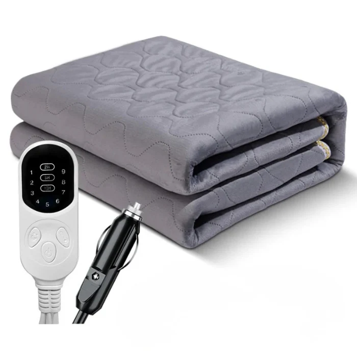 12V Car Electric Heated Blanket Energy Saving Warm Blanket for Truck RV SUV - Image 9