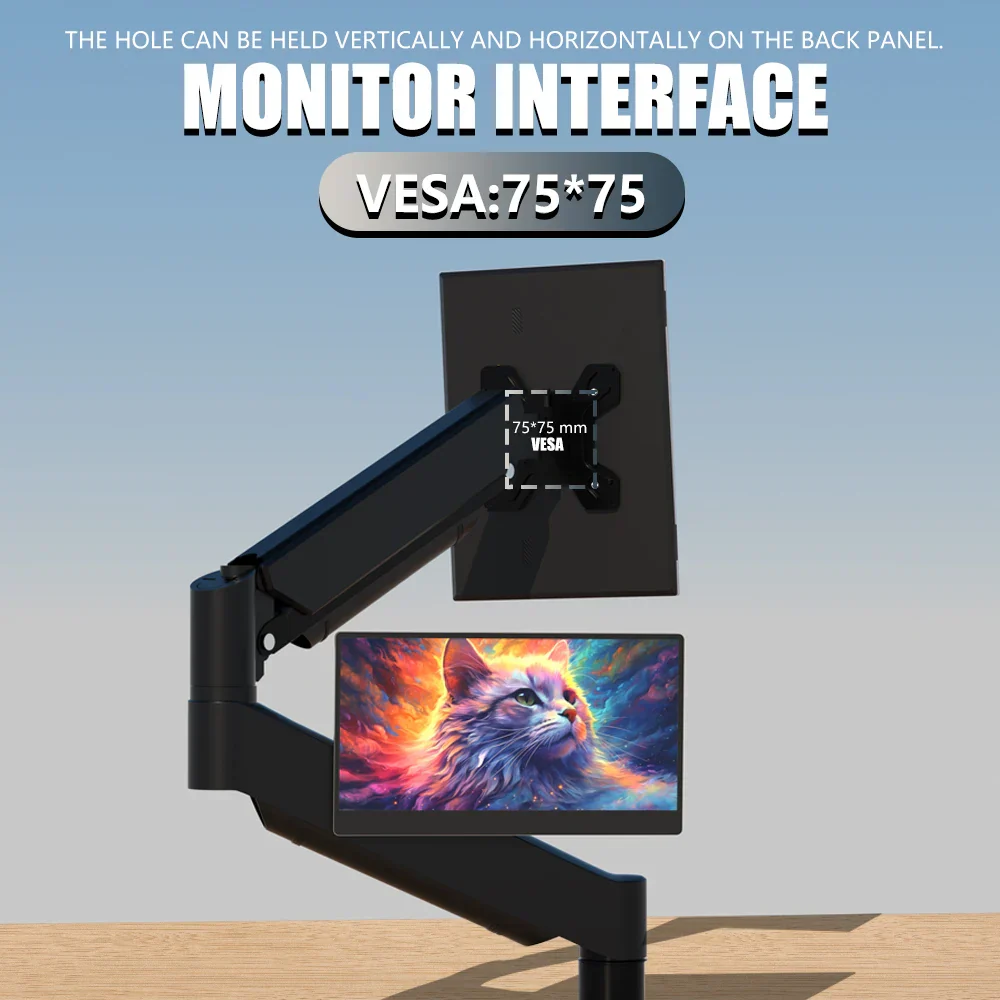 14" Portable Monitor 1366x768 TN 60Hz 3ms Response 250cd/㎡ MUCAI N140-S36 - Image 7