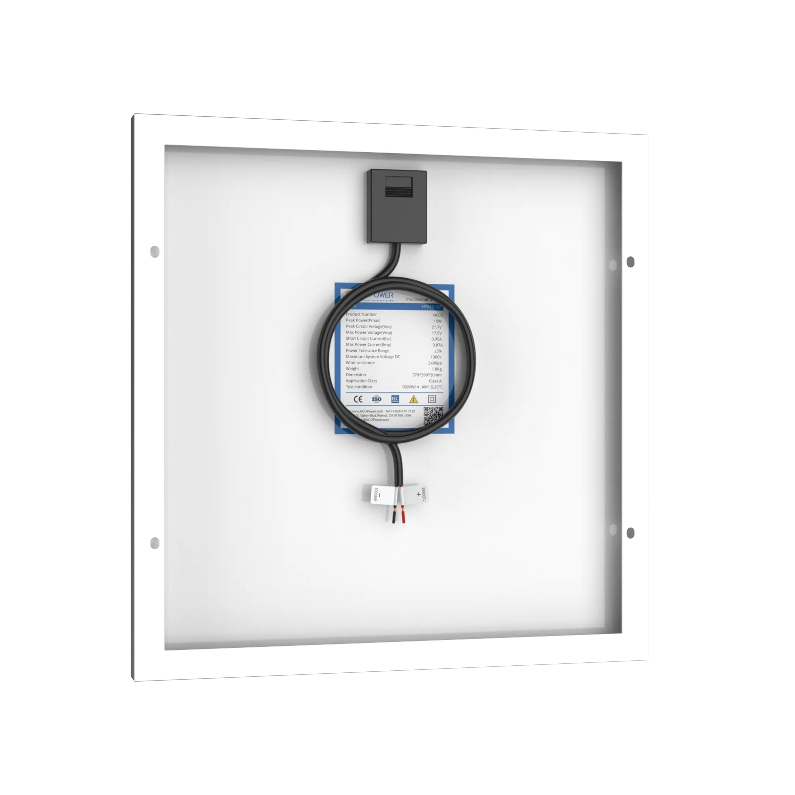 15 Watt 12 Volt Polycrystalline Solar Panel - Image 48
