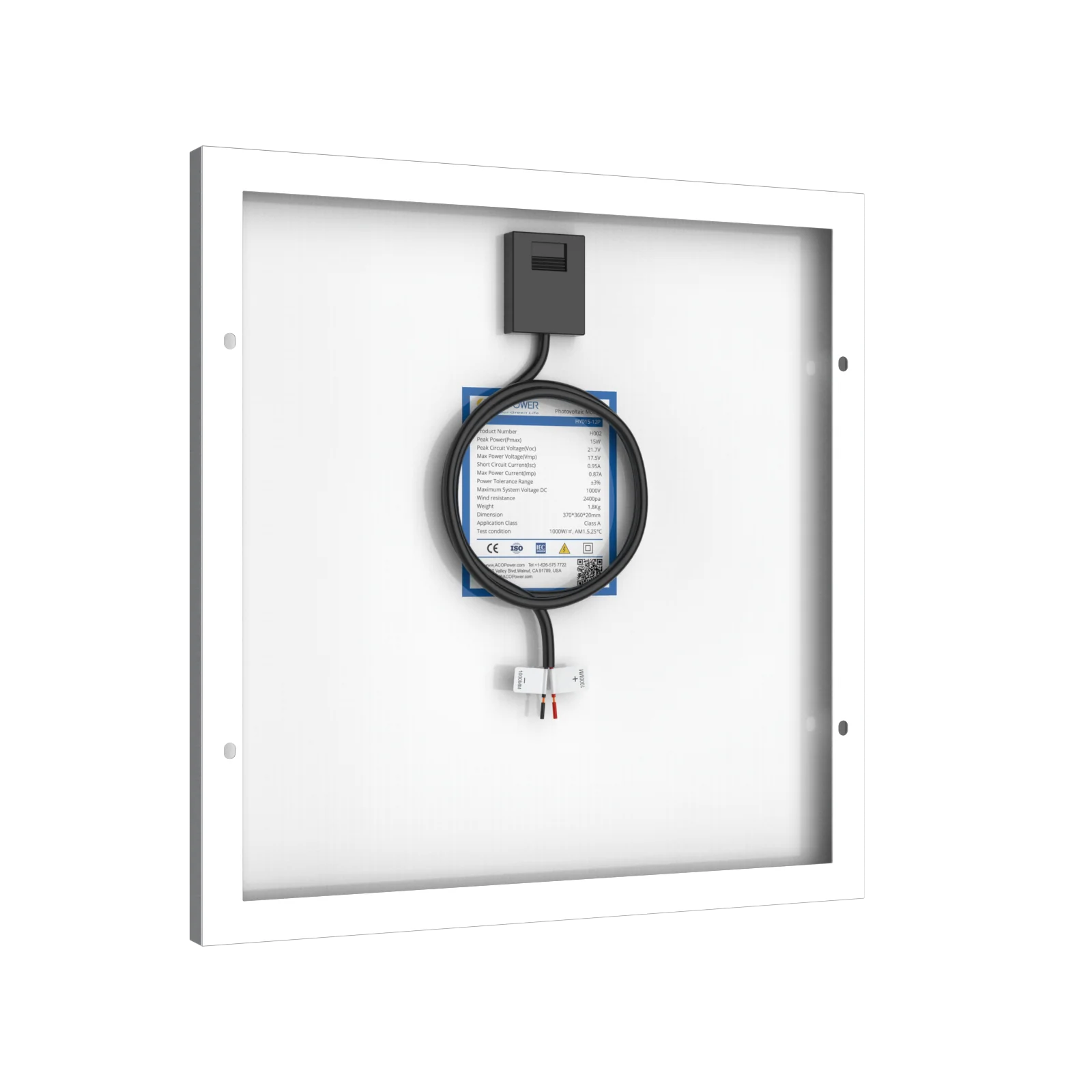 15 Watt 12 Volt Polycrystalline Solar Panel - Image 50