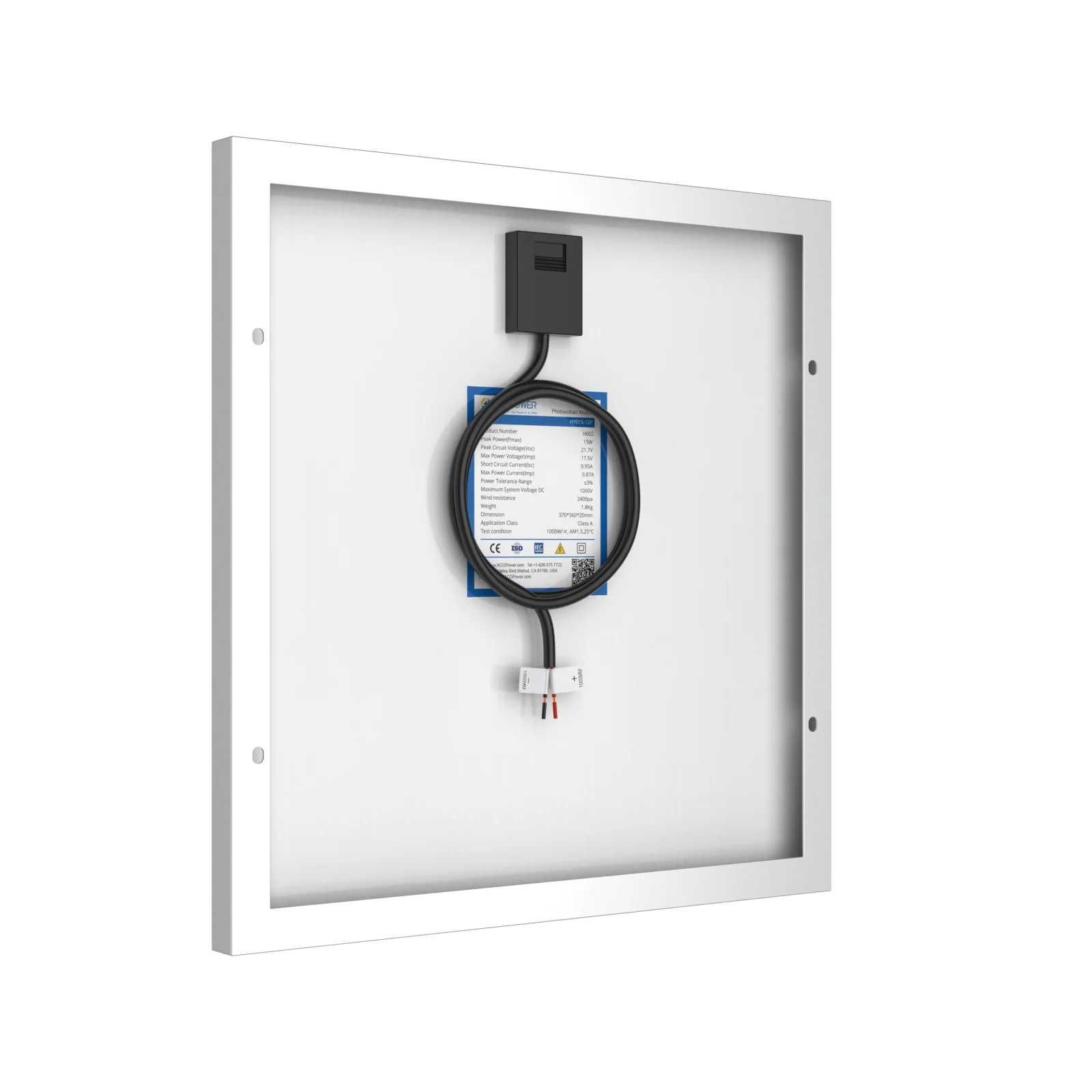 15 Watt 12 Volt Polycrystalline Solar Panel - Image 52