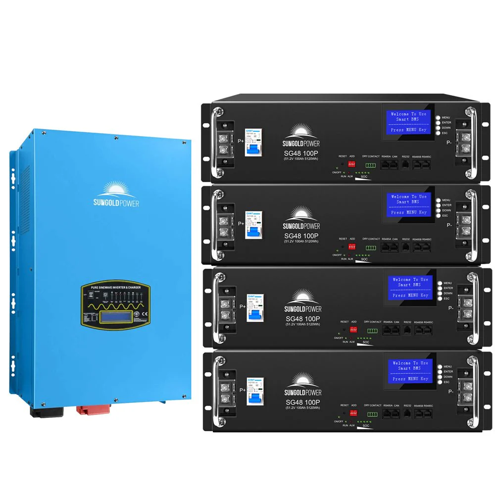 15000W 48V Split Phase Pure Sine Wave Inverter Charger - Image 2