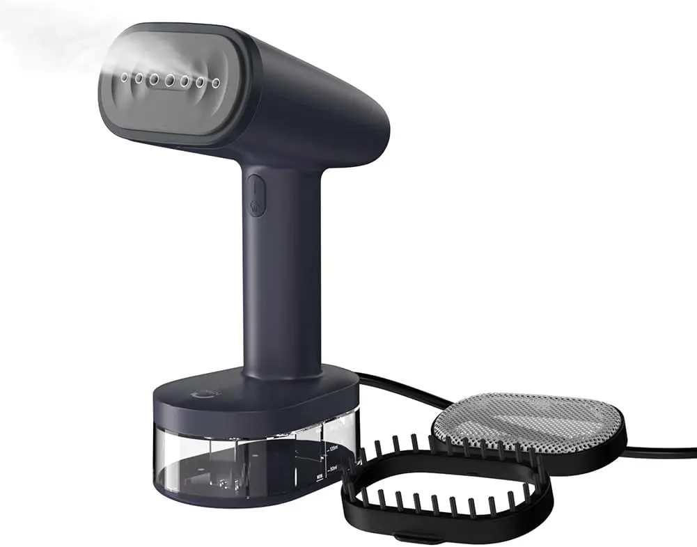 1500W Handheld Garment Steamer 3 Steam Levels Fast Heat Up Travel Home - Image 2