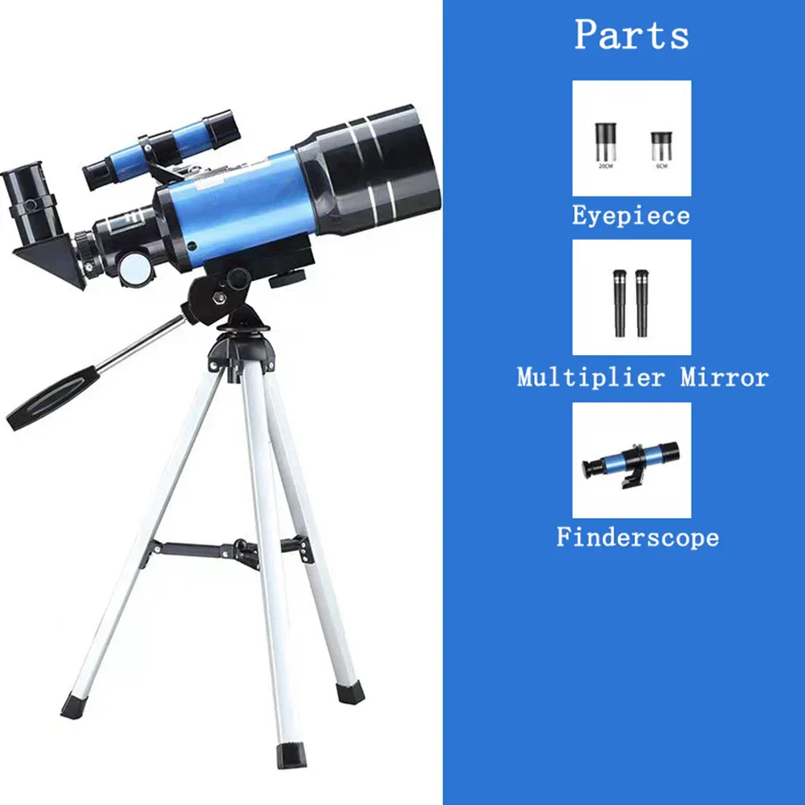 150X HD Astronomical Telescope with Night Vision Long Range Star Moon Viewing Scope - Image 10