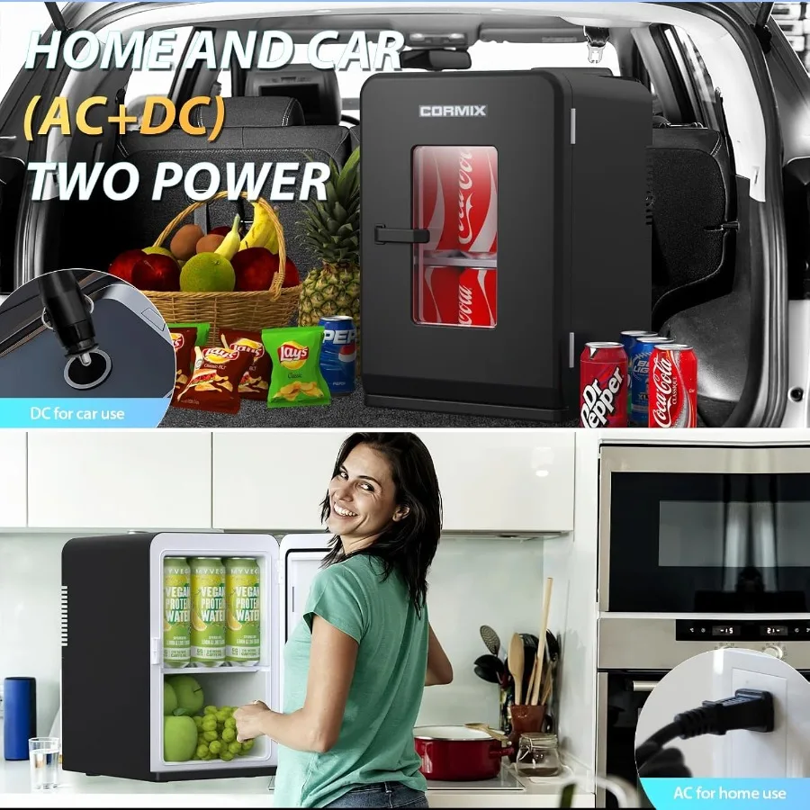 15L Portable Mini Fridge Thermoelectric Cooler Warmer for Bedroom Office Car Use - Image 3