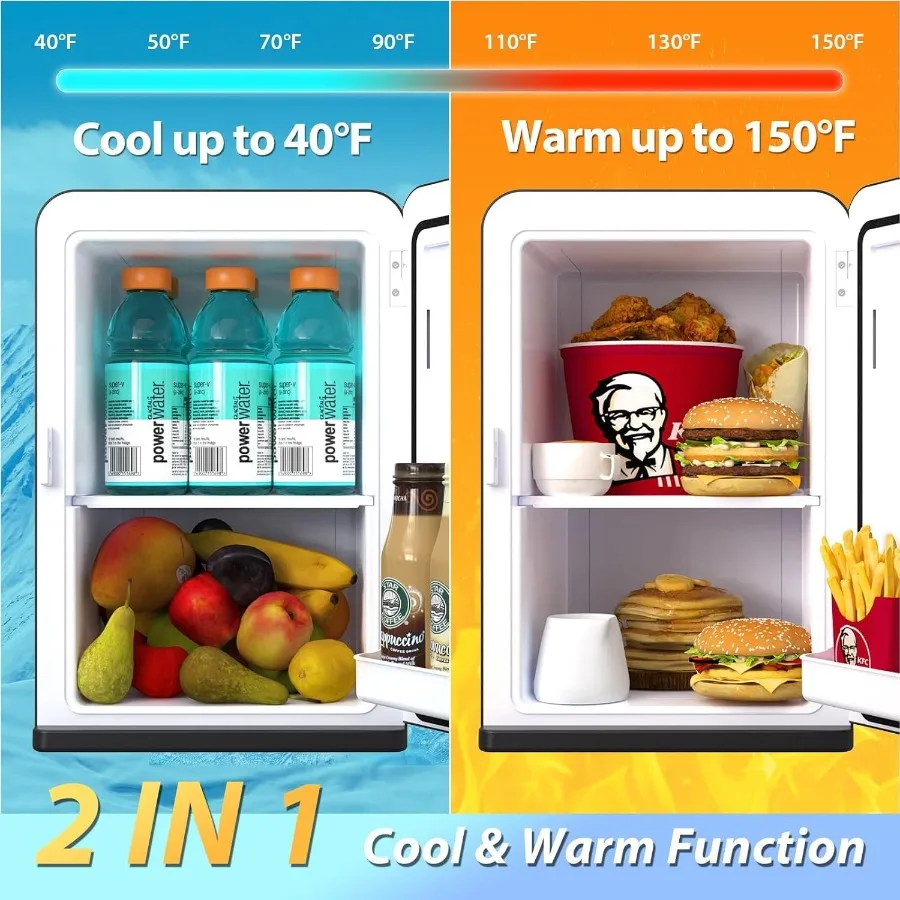 15L Portable Mini Fridge Thermoelectric Cooler Warmer for Bedroom Office Car Use - Image 4