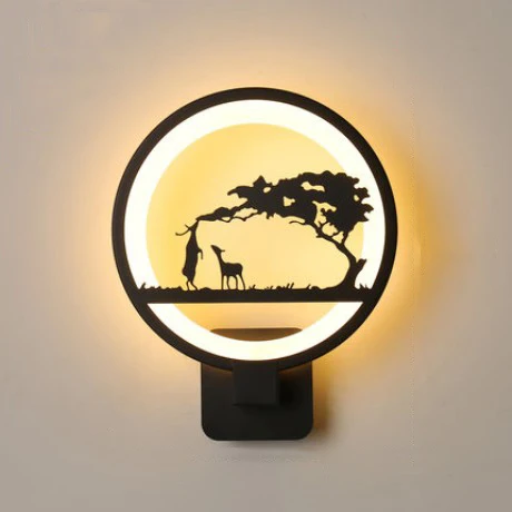 15W LED Wall Lamp Modern Creative Bedroom Living Room Corridor Indoor Light - Image 8
