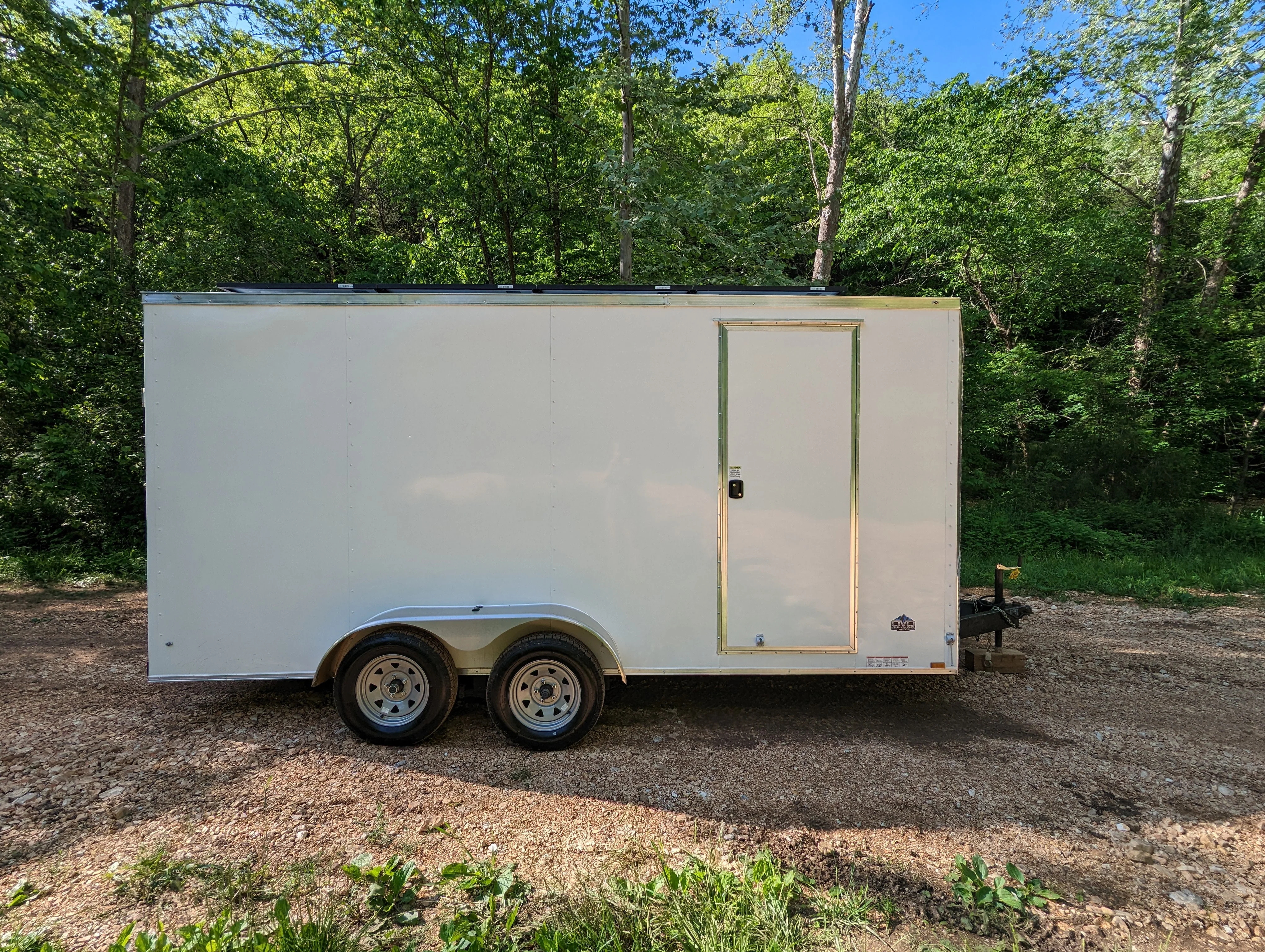 16' Enclosed SOLAR POWERED Offgrid Self-Sufficient Trailer BASE MODEL (SC) - Image 6