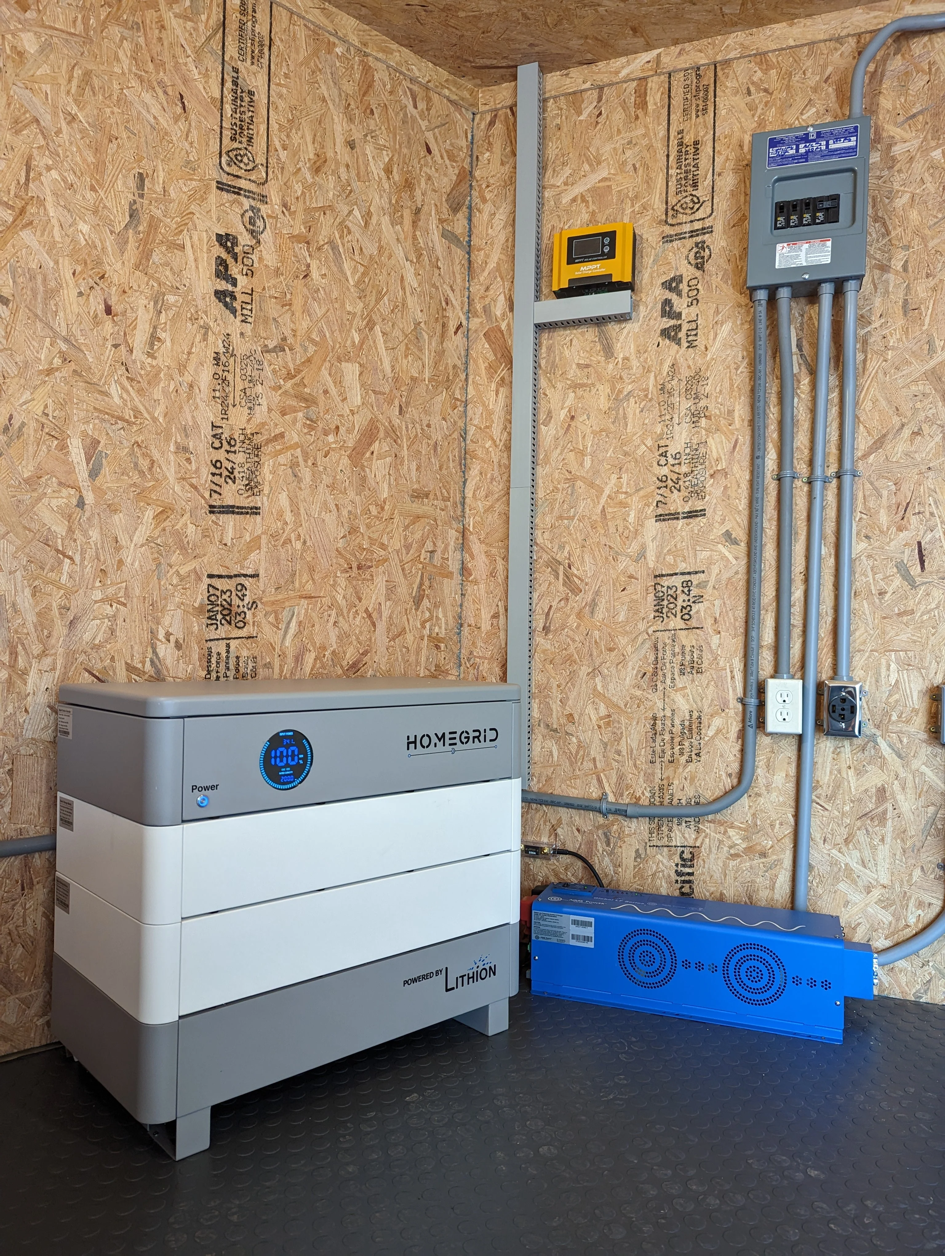 16' Enclosed SOLAR POWERED Offgrid Self-Sufficient Trailer - Concession Window Expanded Solar Array / Expanded Lithium battery bank - MOBILE STOREFRONT VERSION (SC) - Image 11