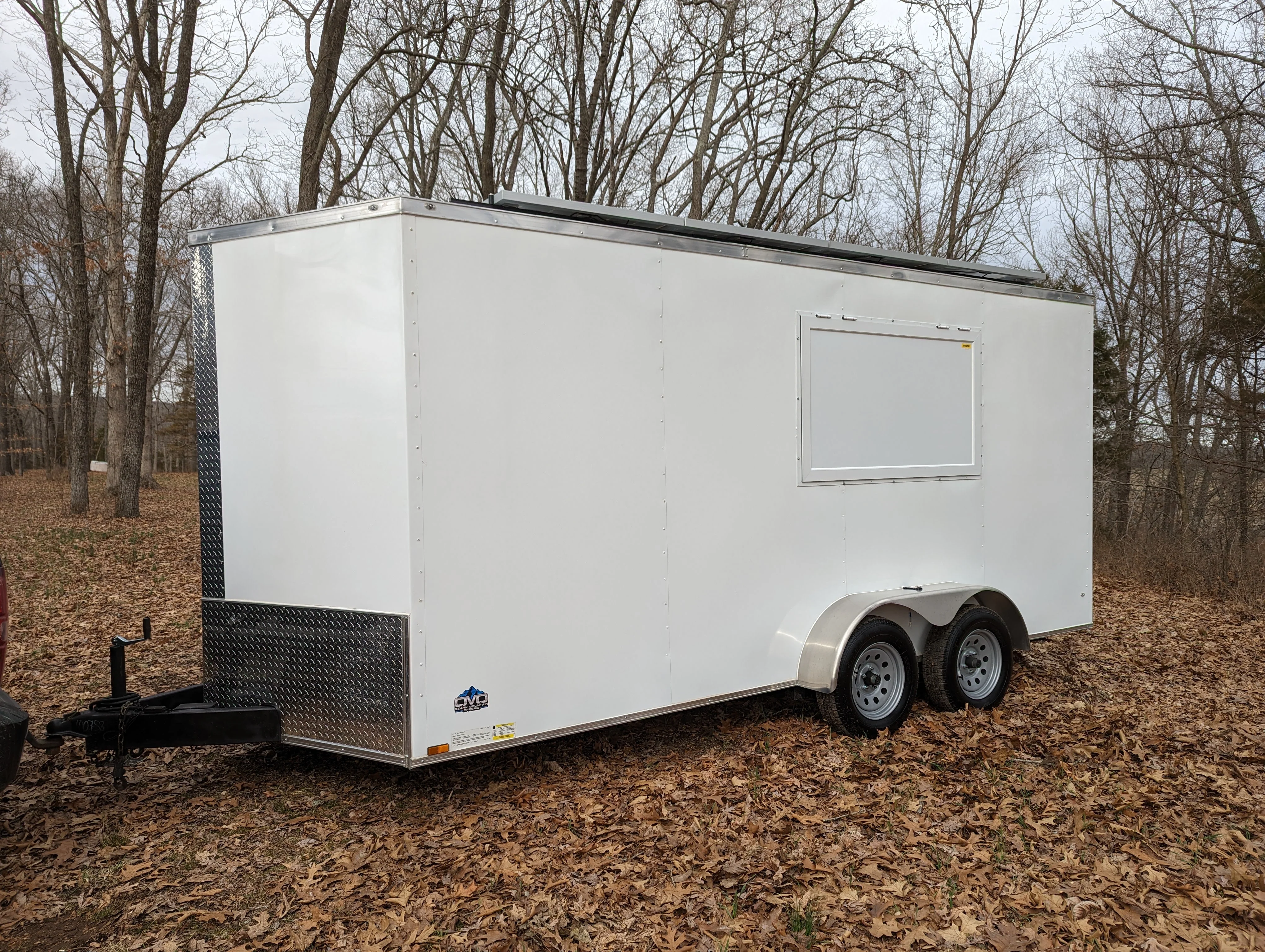 16' Enclosed SOLAR POWERED Offgrid Self-Sufficient Trailer - Concession Window Expanded Solar Array / Expanded Lithium battery bank - MOBILE STOREFRONT VERSION (SC) - Image 14