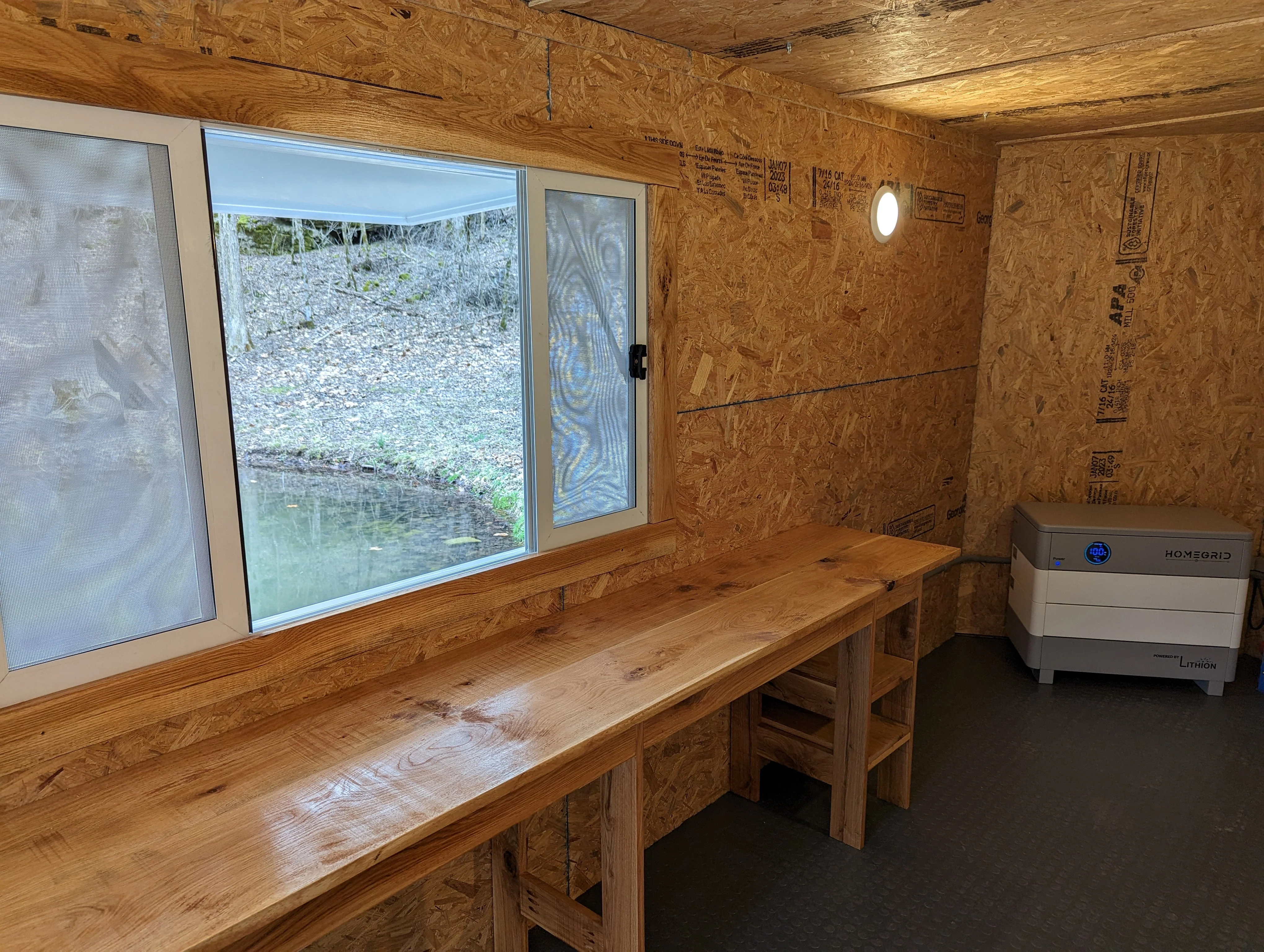 16' Enclosed SOLAR POWERED Offgrid Self-Sufficient Trailer - Concession Window Expanded Solar Array / Expanded Lithium battery bank - MOBILE STOREFRONT VERSION (SC) - Image 24