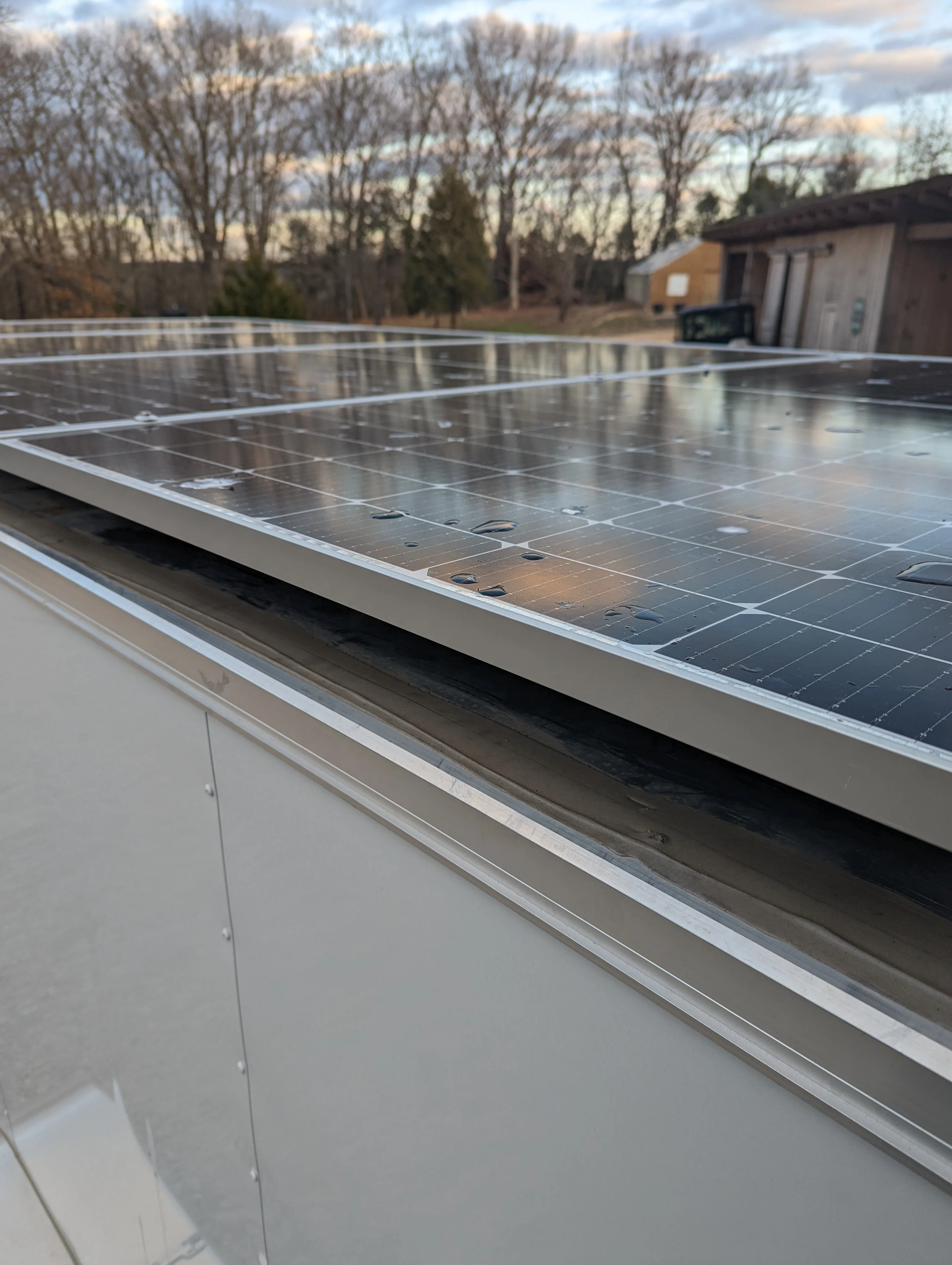 16' Enclosed SOLAR POWERED Offgrid Self-Sufficient Trailer - Concession Window Expanded Solar Array / Expanded Lithium battery bank - MOBILE STOREFRONT VERSION (SC) - Image 3