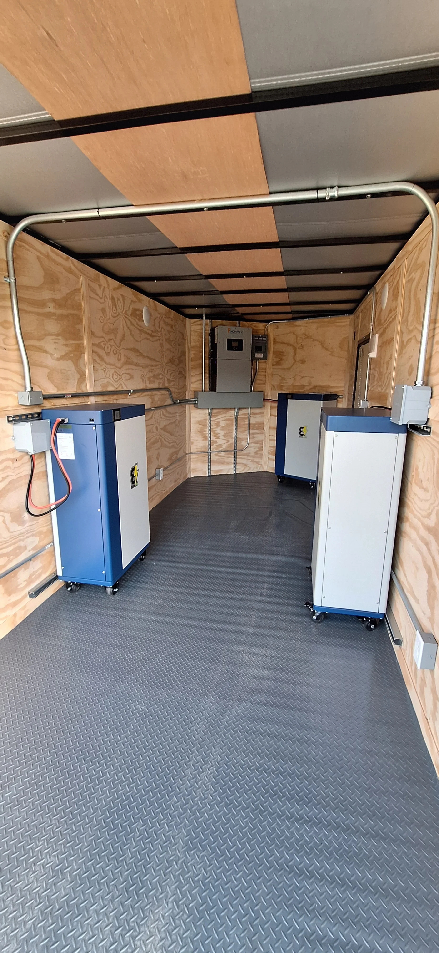 16' Enclosed SOLAR POWERED Offgrid Self-Sufficient Trailer - SOL-ARK 15K Version with 32K Lithium Battery - Image 12
