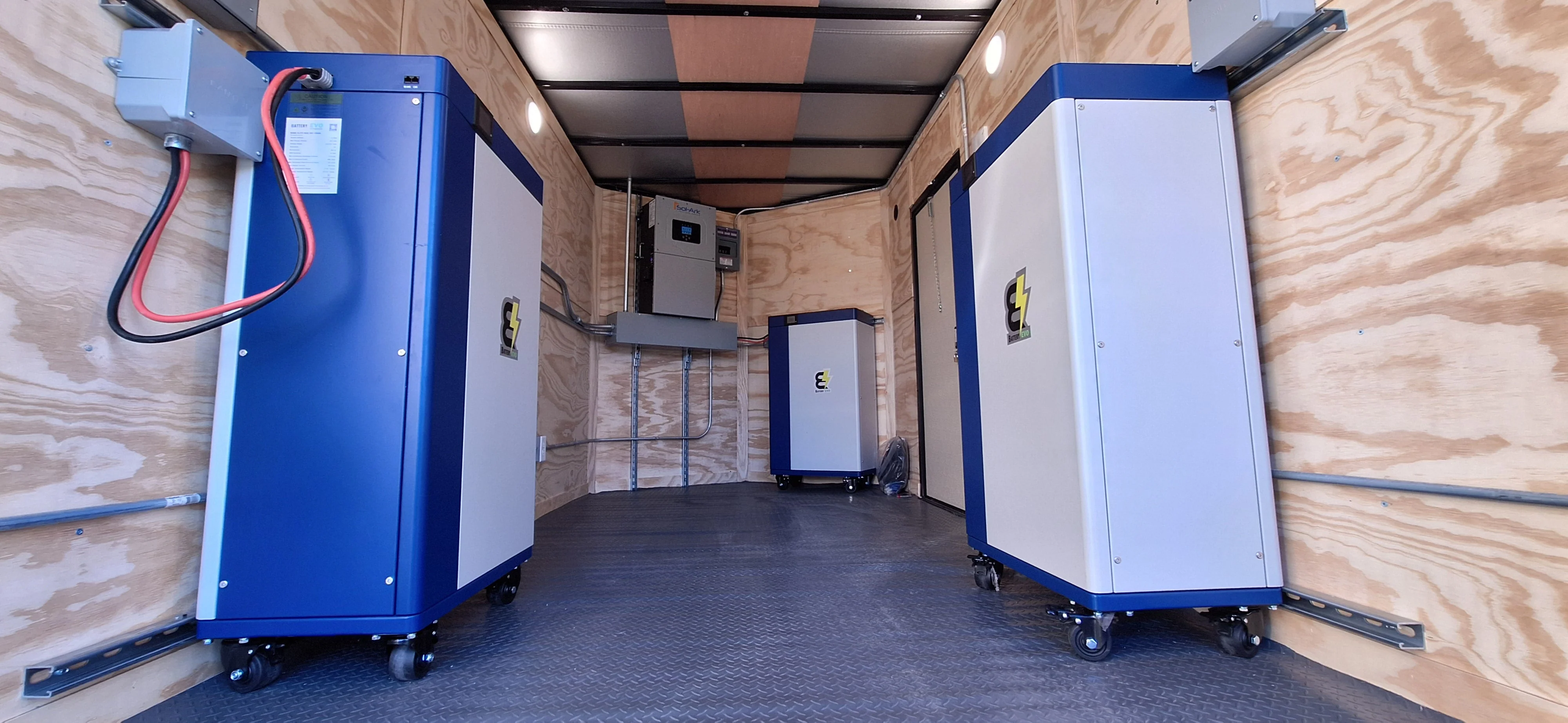 16' Enclosed SOLAR POWERED Offgrid Self-Sufficient Trailer - SOL-ARK 15K Version with 32K Lithium Battery - Image 16