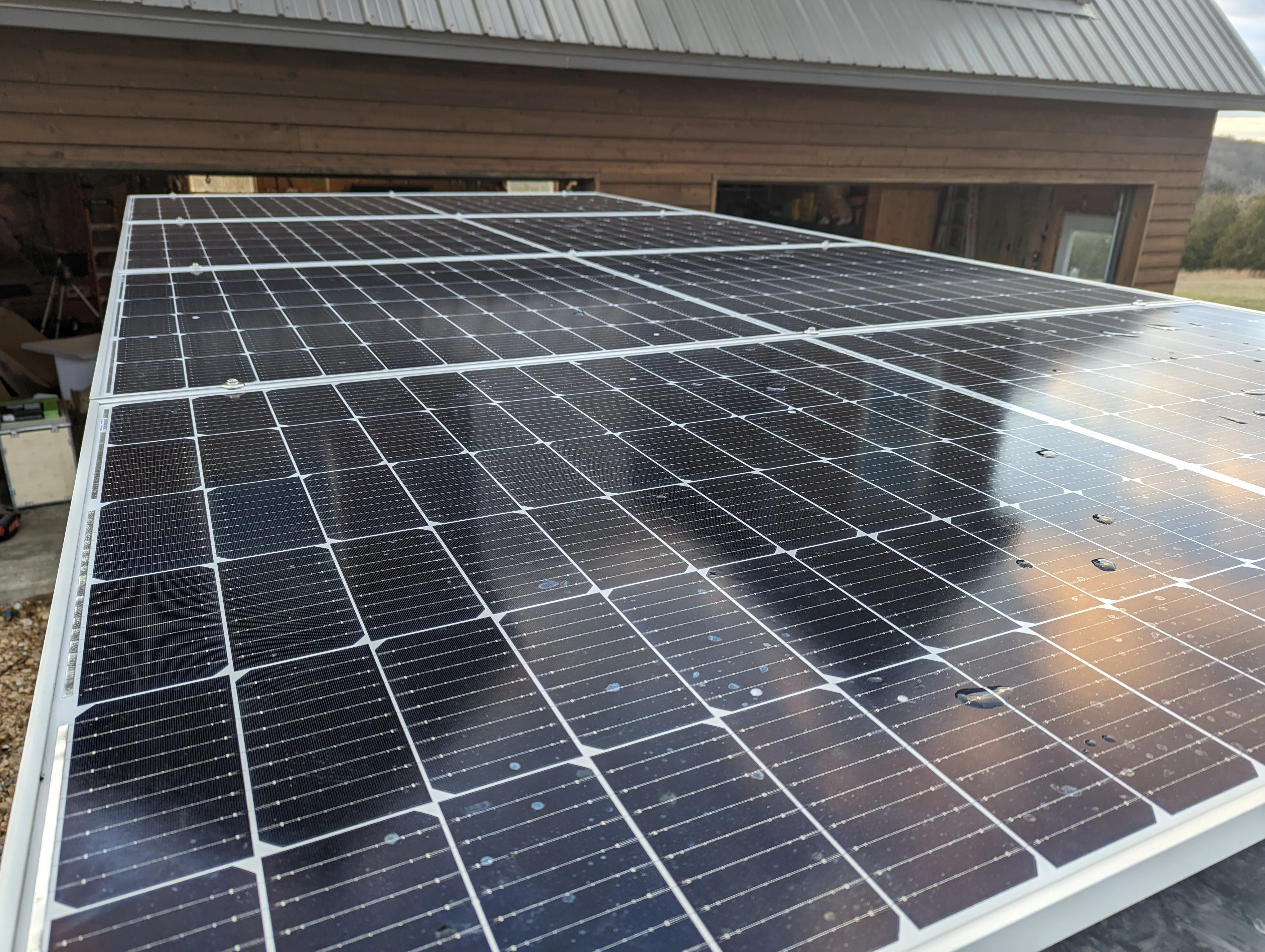 16' Expanded Model Enclosed SOLAR POWERED Offgrid Self-Sufficient Trailer - BASE MODEL w Expanded 10K Split Phase 120V/240V OMO E-Line Inverter + 10.24kWh OMO E-Line Lithium Battery (SC) - Image 3