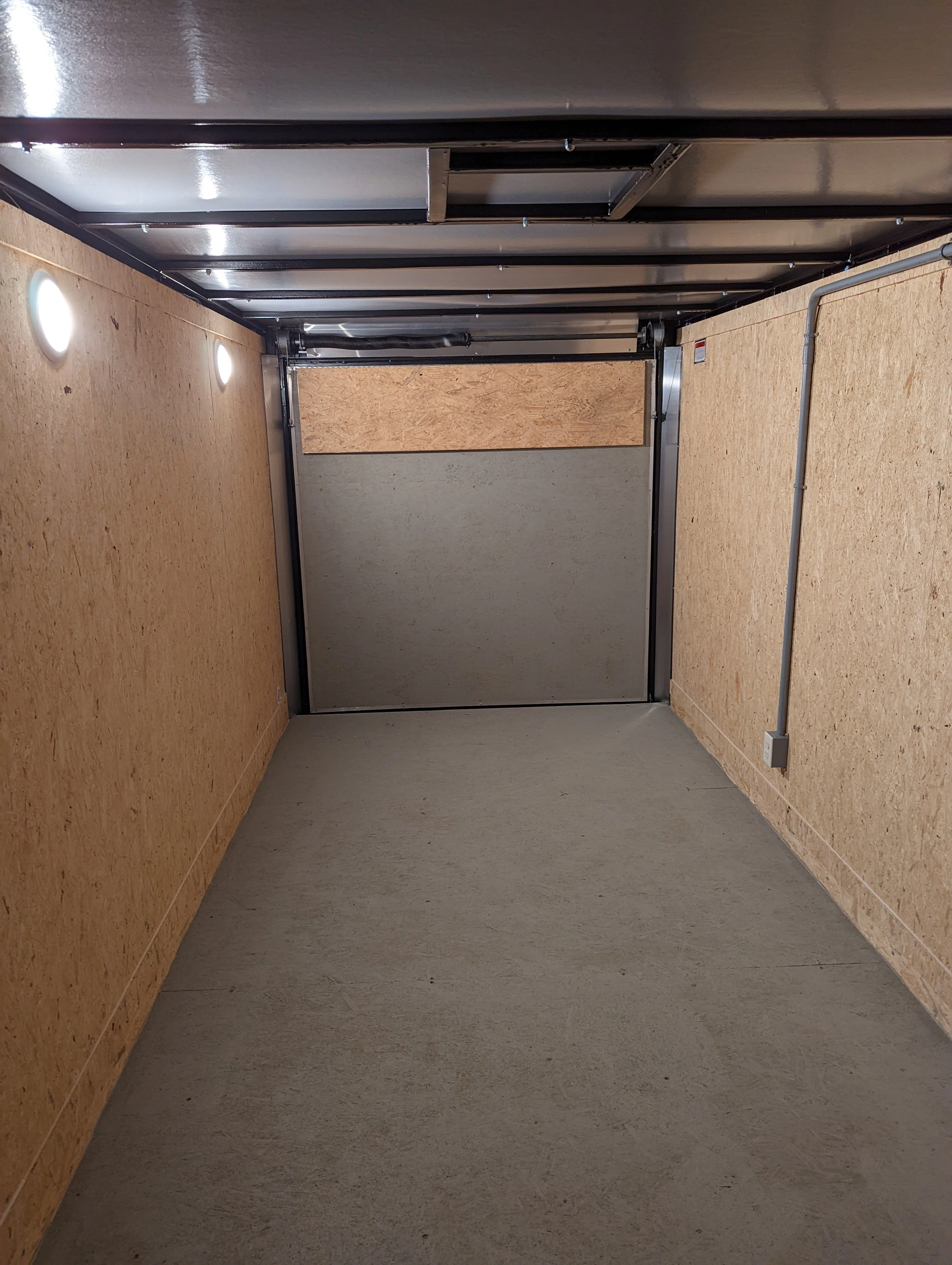 16' Expanded Model Enclosed SOLAR POWERED Offgrid Self-Sufficient Trailer - BASE MODEL w Expanded 10K Split Phase 120V/240V OMO E-Line Inverter + 10.24kWh OMO E-Line Lithium Battery (SC) - Image 7