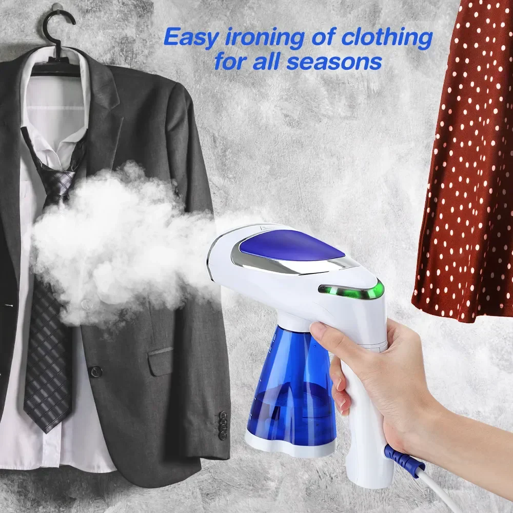 1600W Handheld Garment Steamer Foldable Portable Steam Iron for Clothes - Image 4