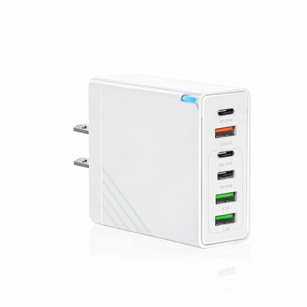 160W Multi-Port USB Charger – Fast Charging Type-C Wall Adapter for iPhone & Android - Image 7