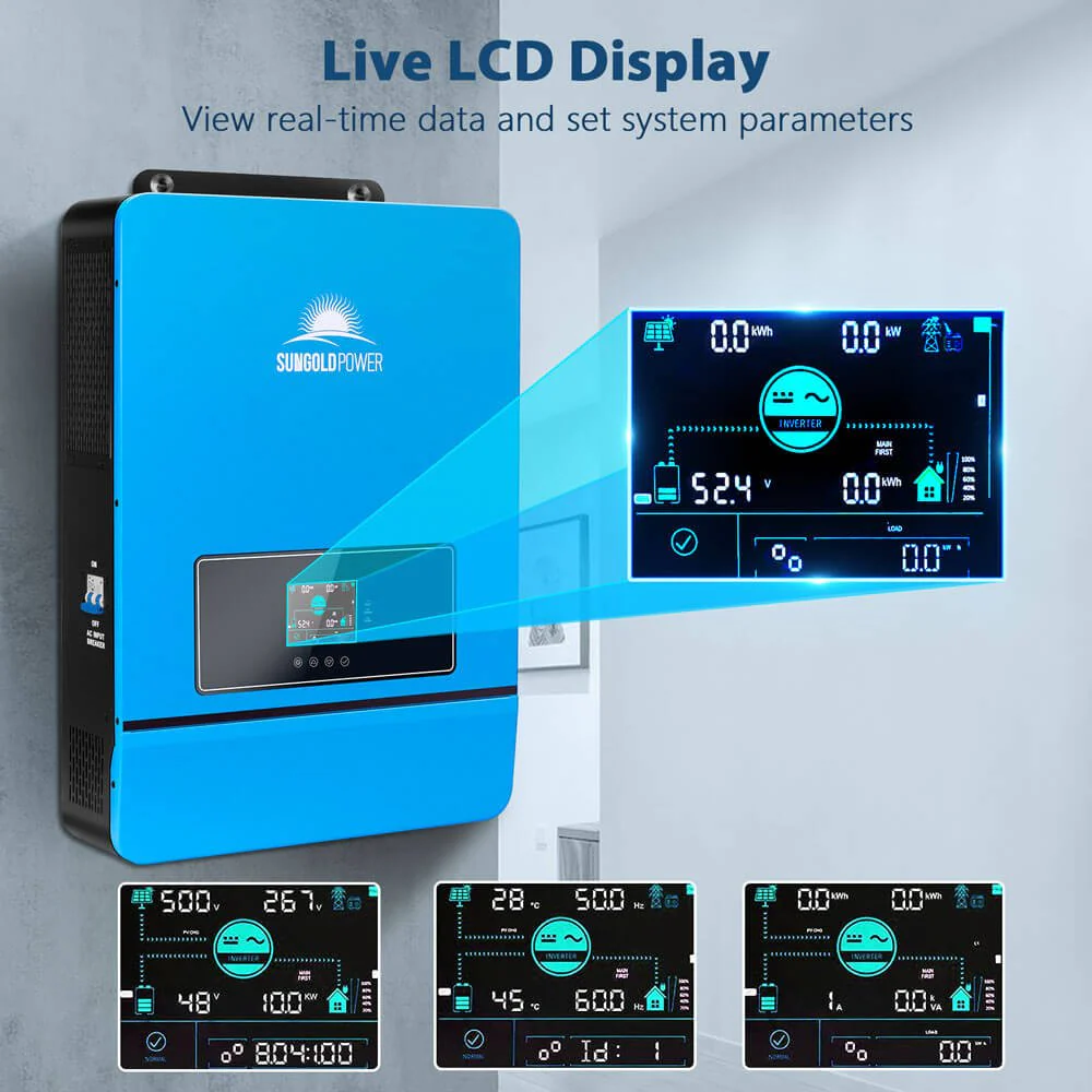 16KW 48V Split Phase Solar Inverter (2 Units Parallel) - Image 7