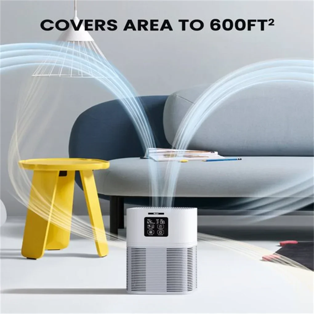 2 in 1 Air Purifier H13 HEPA with Aromatherapy for Allergies Pets Odor - Image 4
